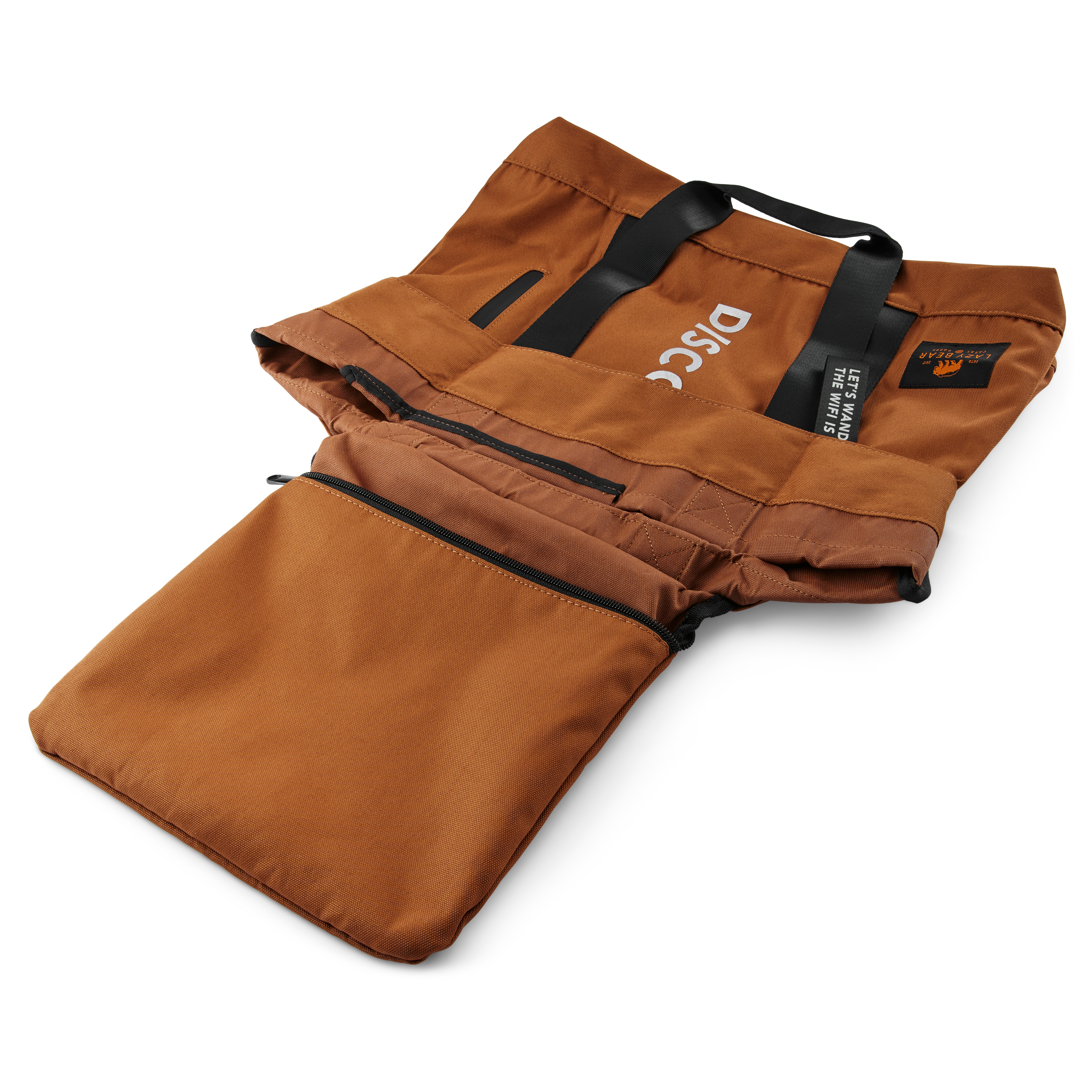 Lamair Braune Faltbare Einkaufstasche - 5