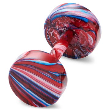 Satago | 6 mm Multicoloured Stainless Steel Faux Plug Stud Earring Satago | 6 mm Multicoloured Stainless Steel Faux Plug Stud Earring