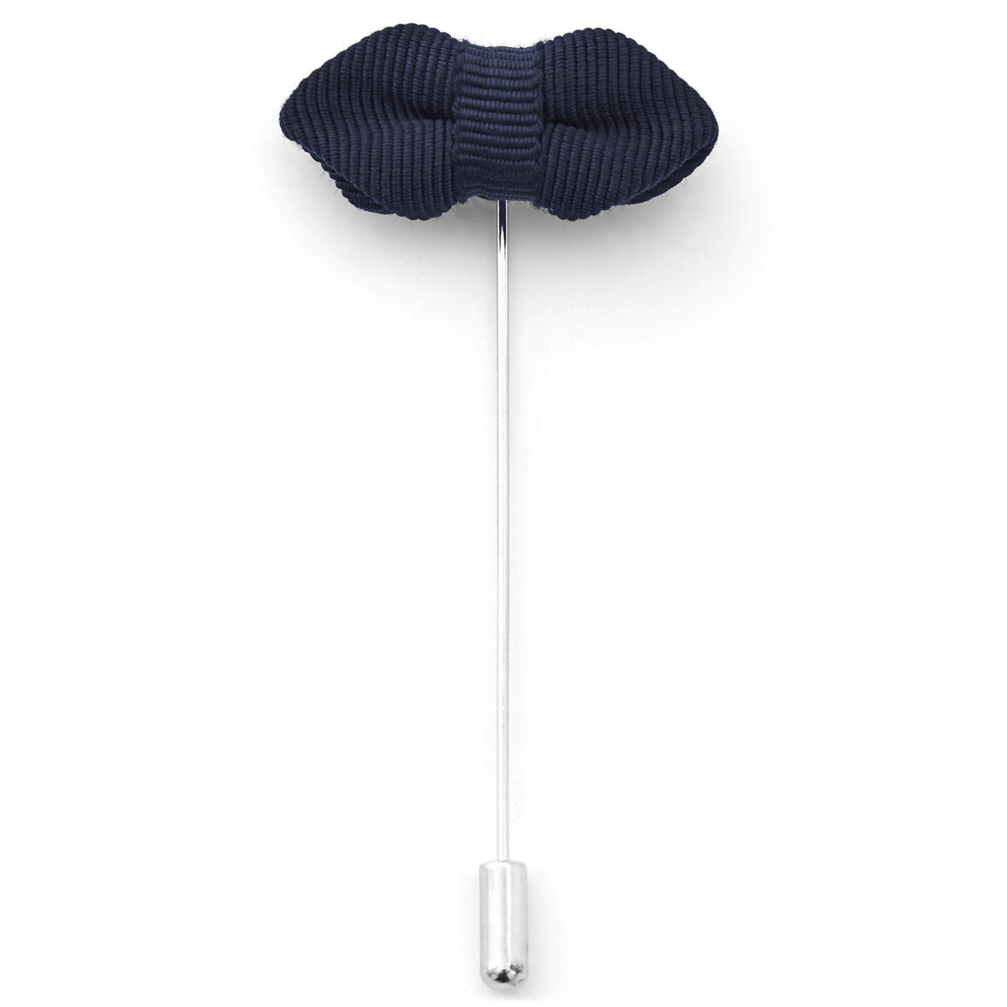 Szpilka do marynarki - granatowe usta - 1