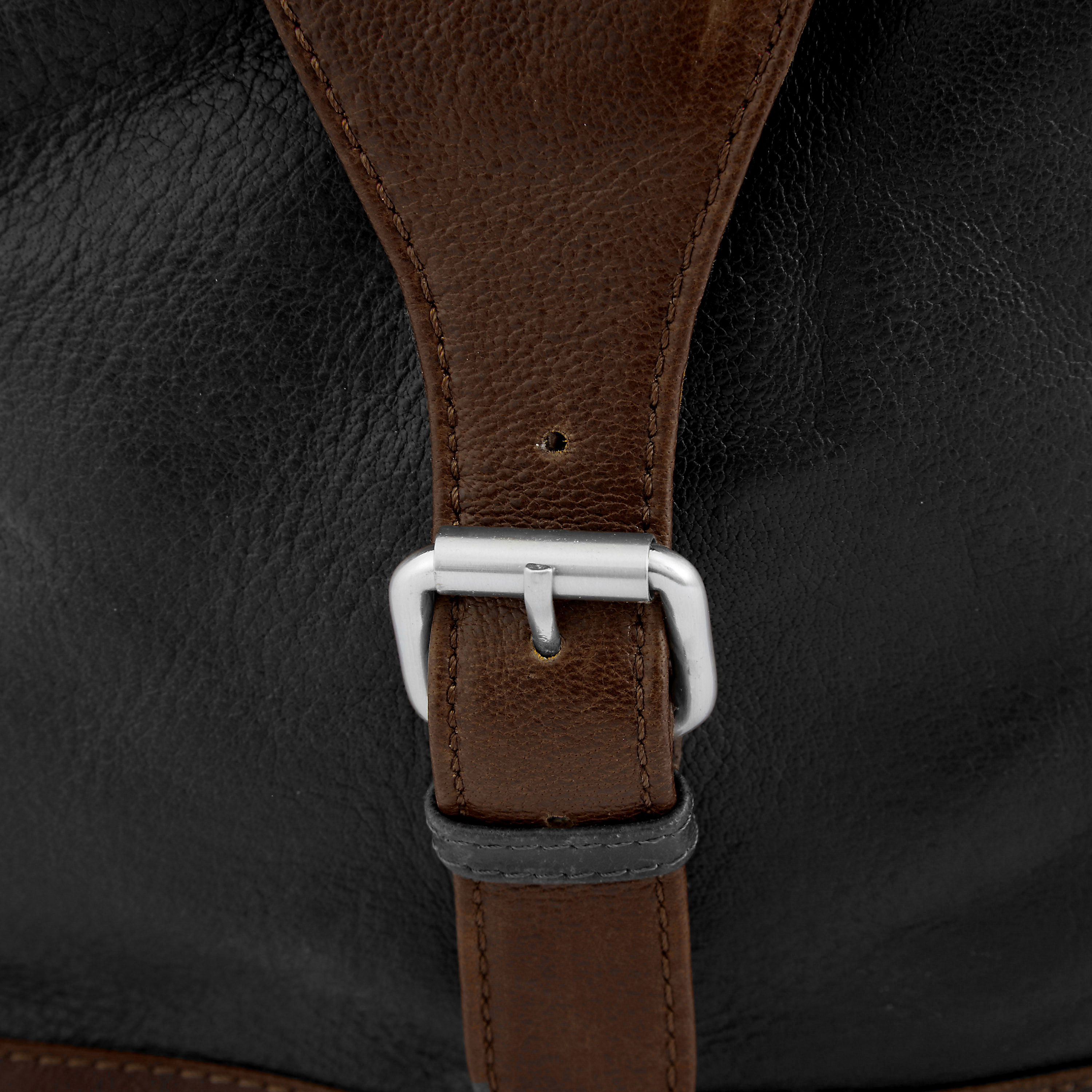 California Wochenendtasche In Schwarz & Braun - 10