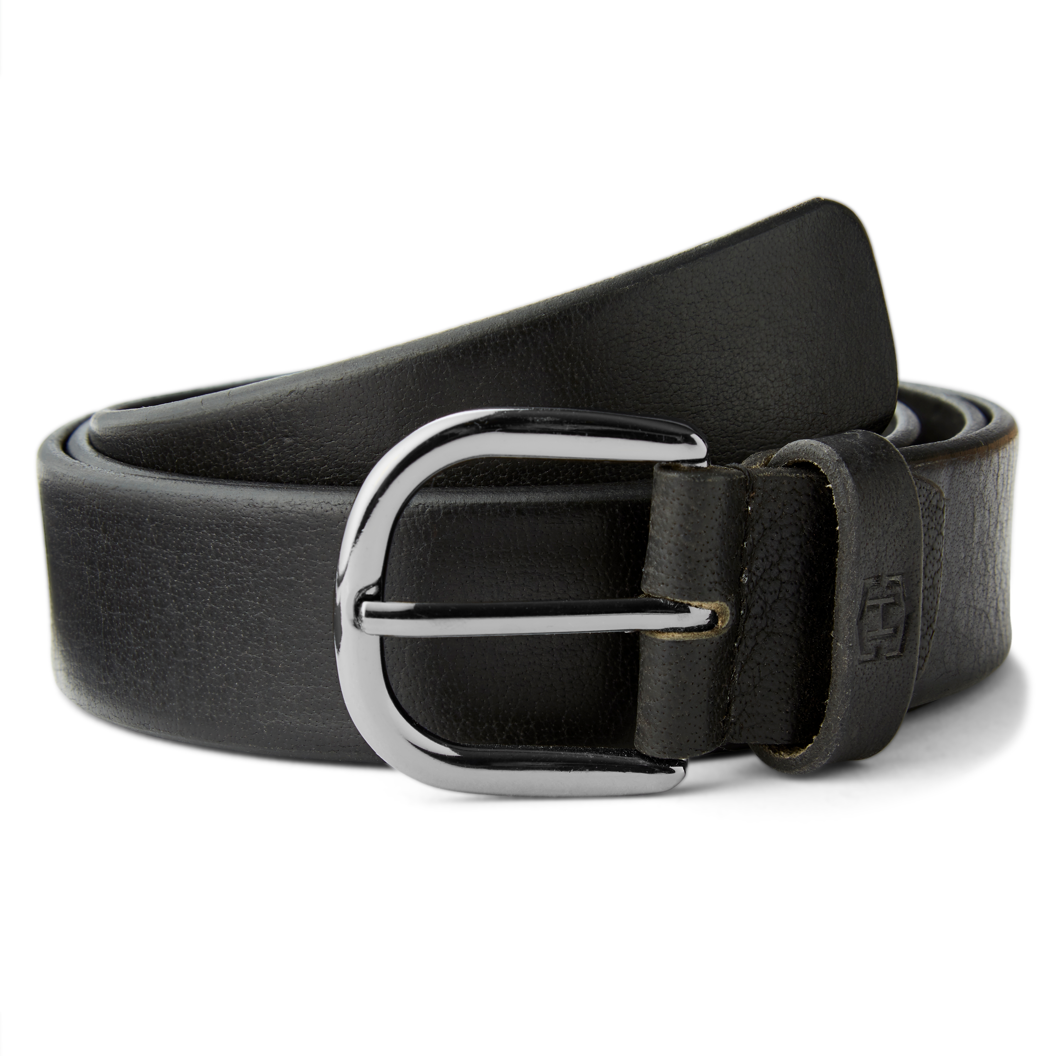 Salvador Black Leather Belt  - 1