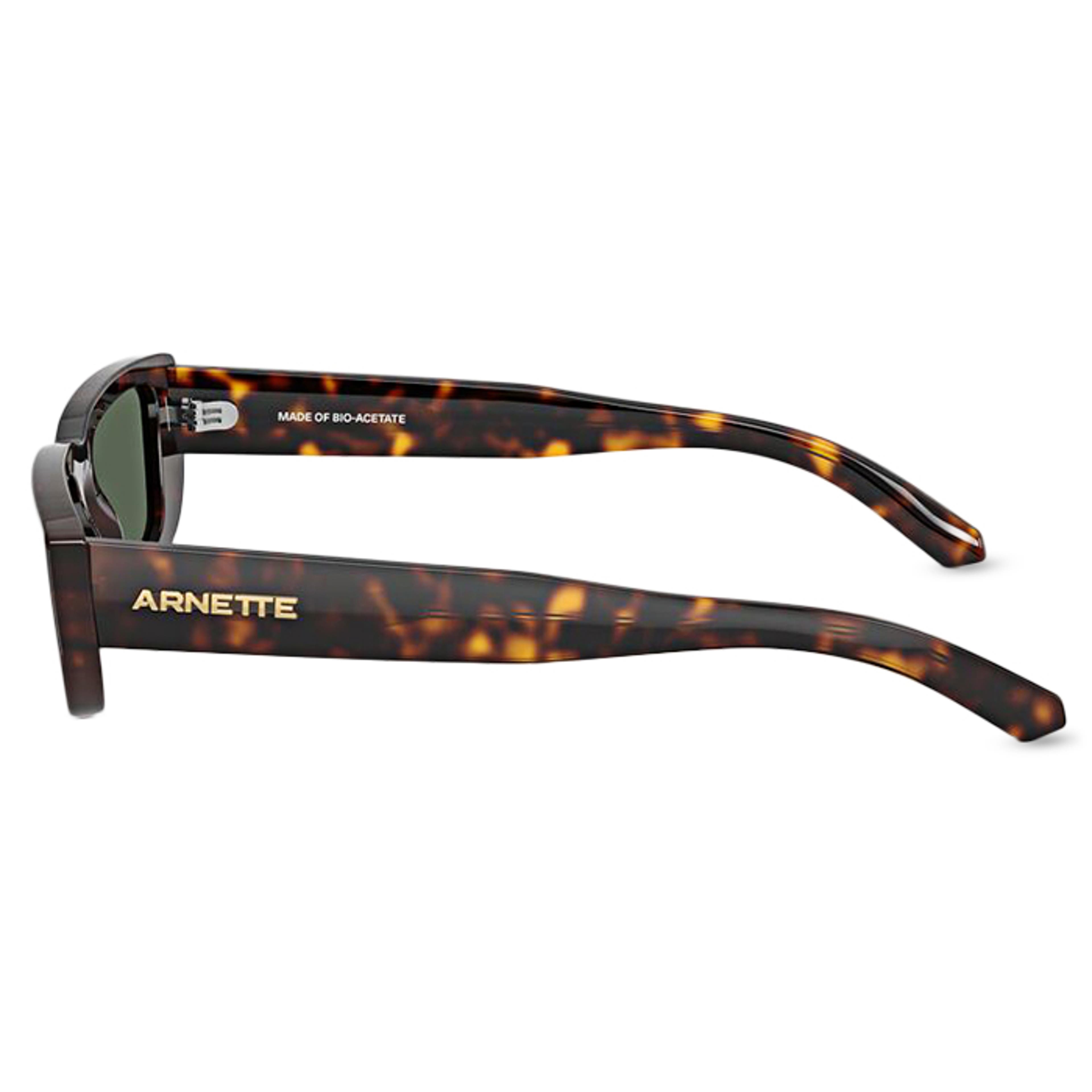 Thick-Rimmed Wrap-Around Tortoiseshell Sunglasses | Arnette 0AN4357 - 4