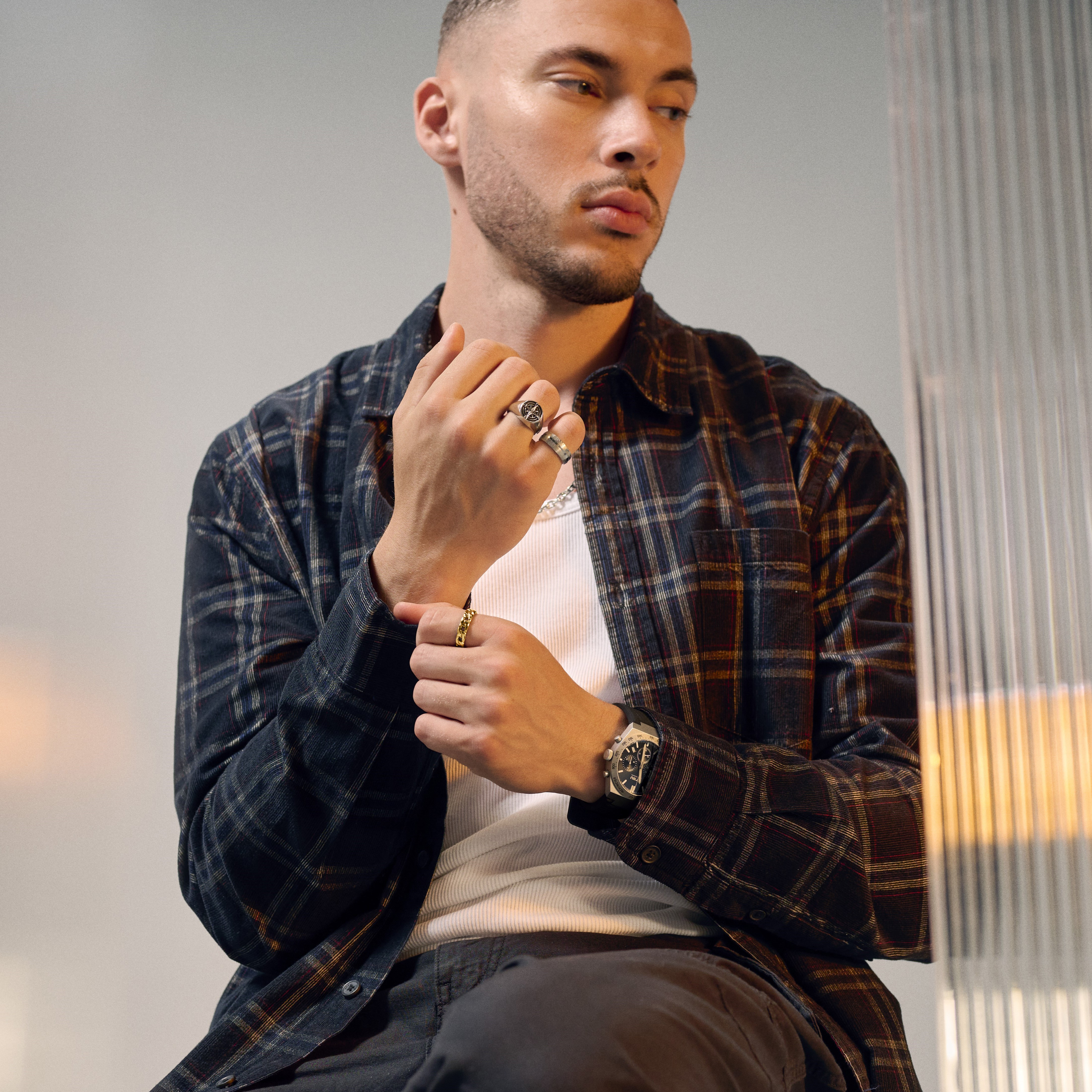 Goldener Aiden Ring - 3