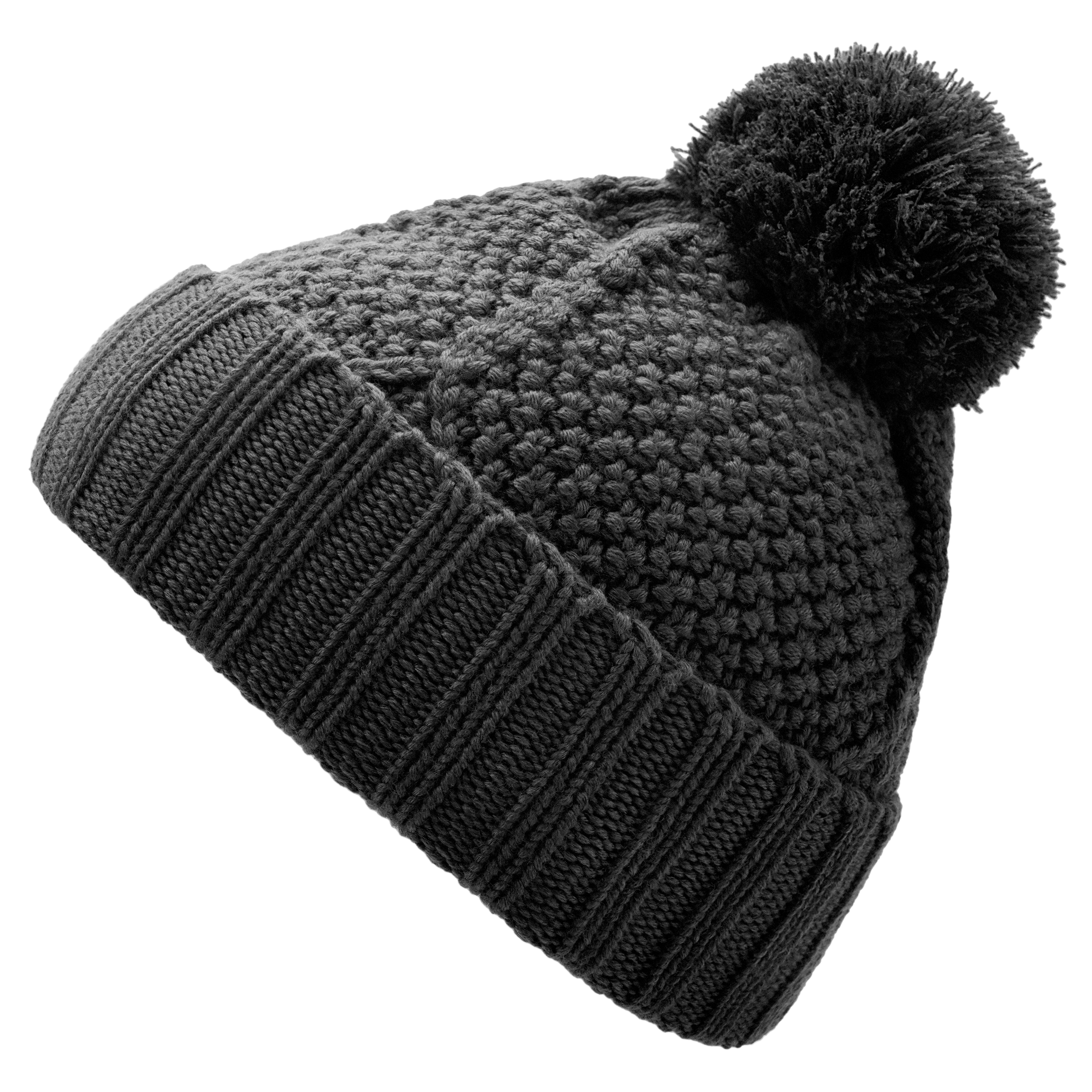 Karl | Grey Merino Kane Beanie - 3