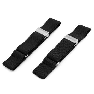 Slim Black Sleeve Garters Slim Black Sleeve Garters