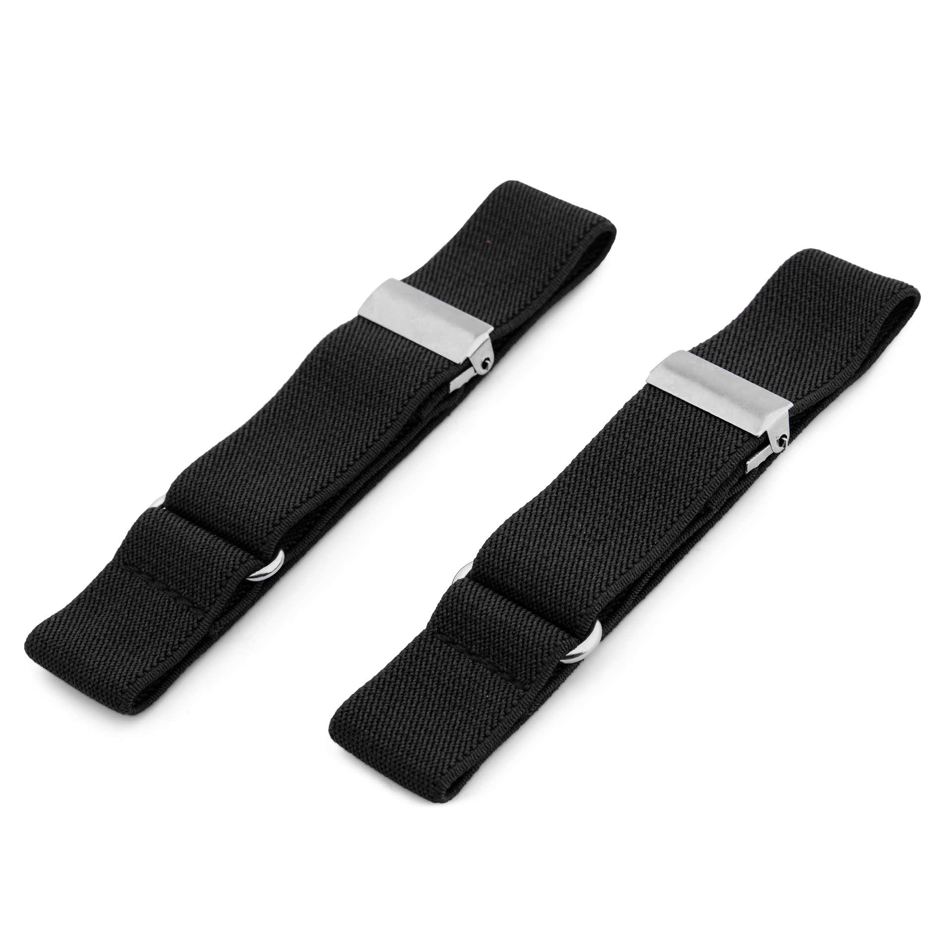 Slim Black Sleeve Garters In stock! Trendhim