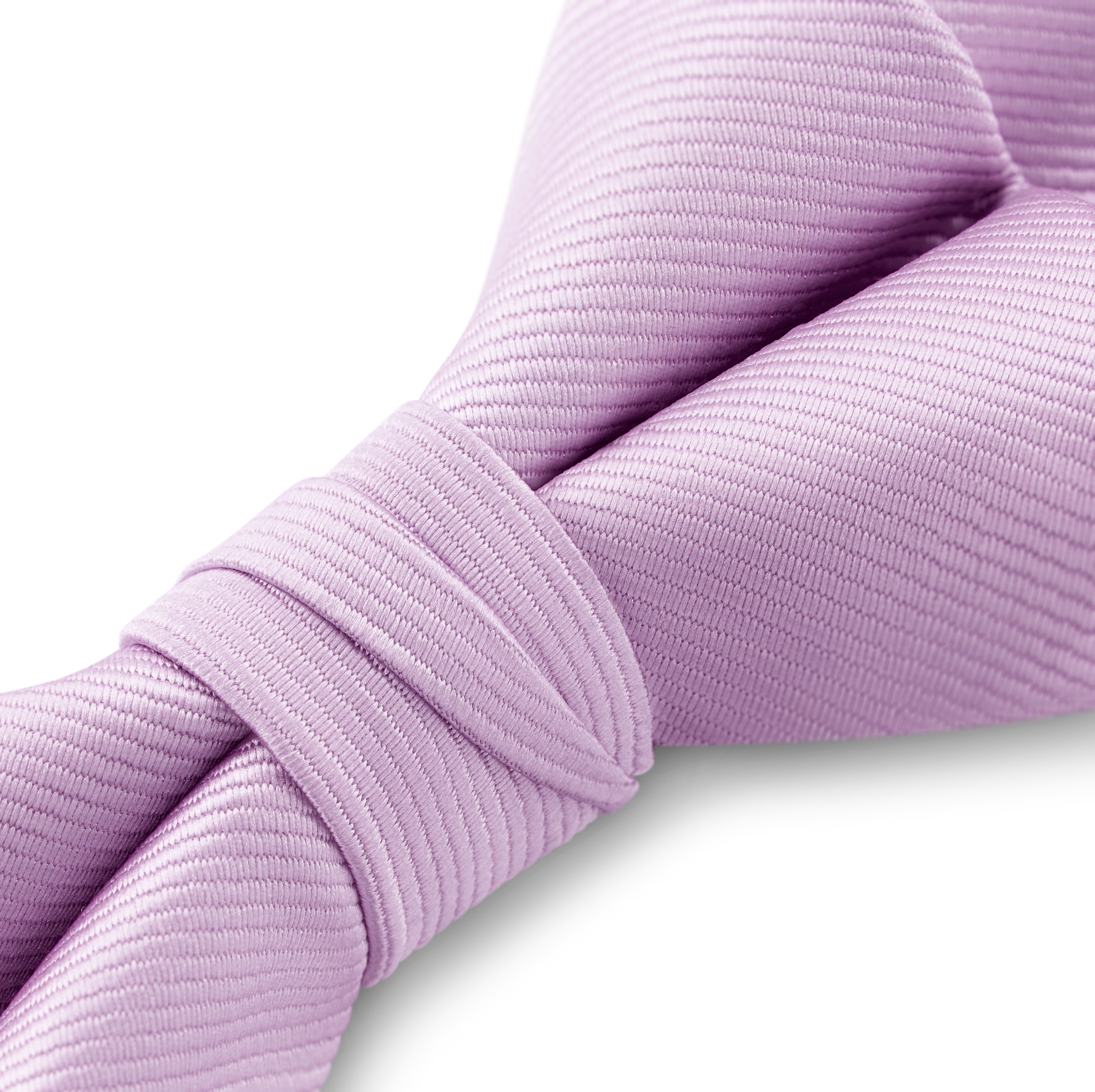 Lys fiolett ferdigknyttet Grosgrain Sløyfe med Diamantspiss - 3