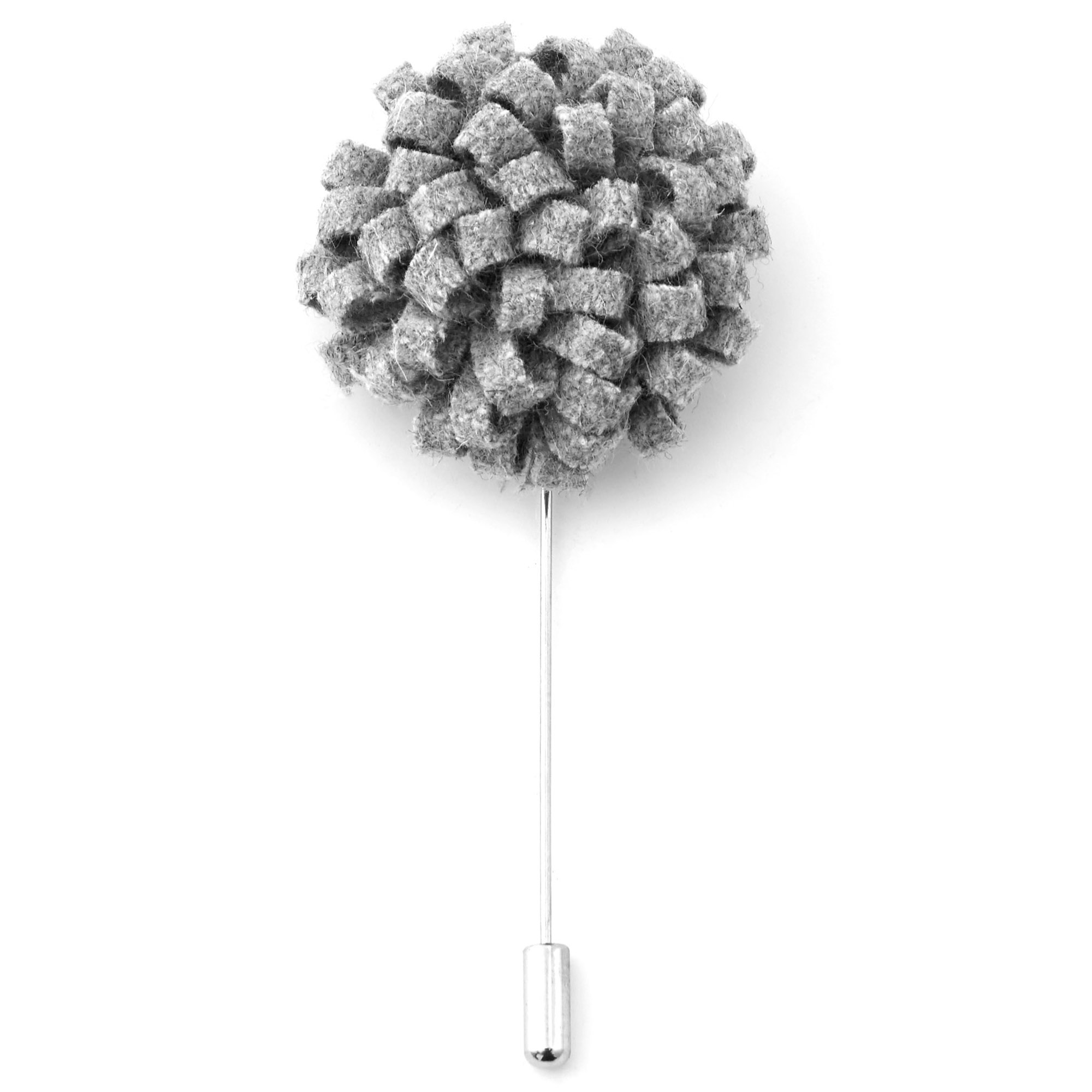 Creative Grey Lapel Flower - 1