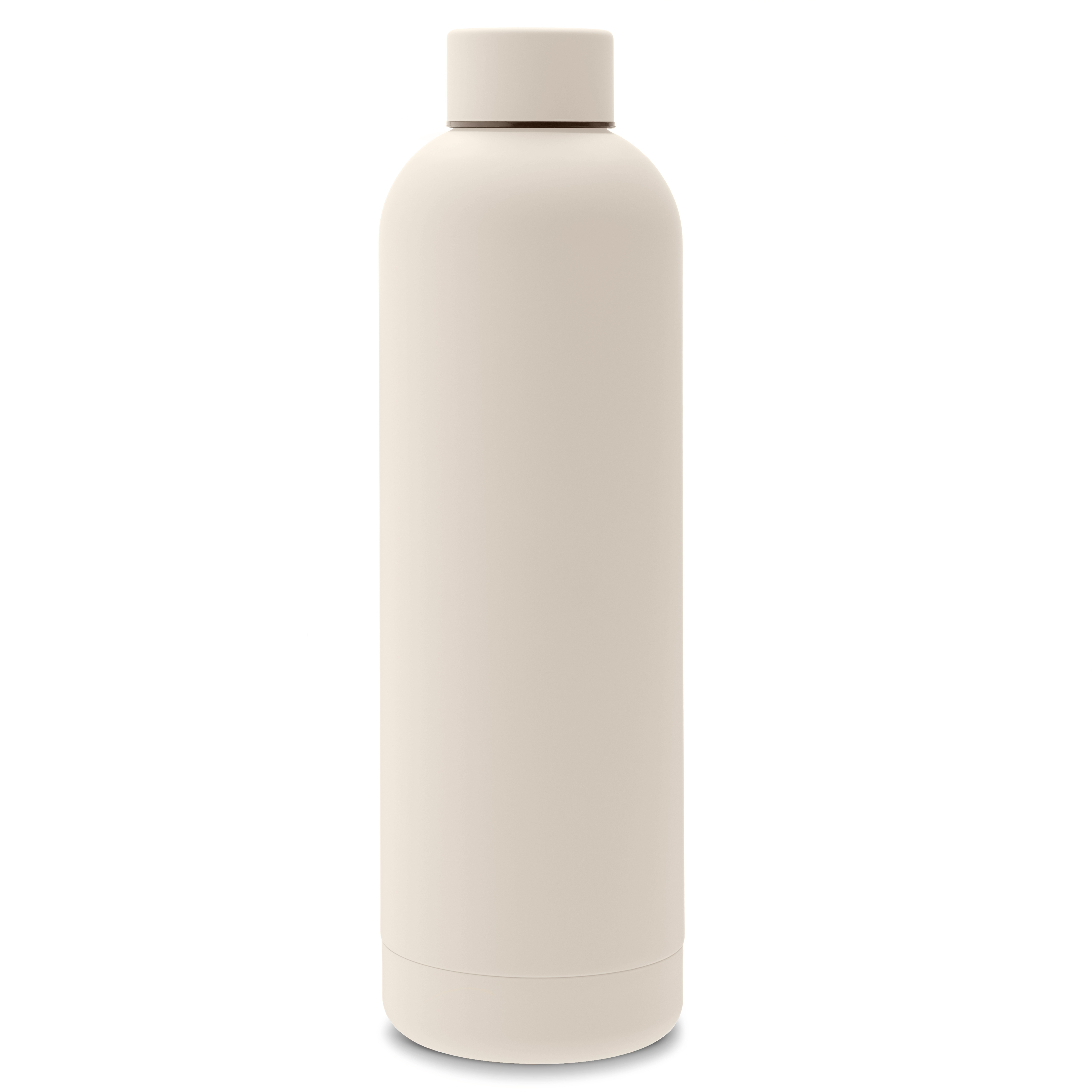 Water Bottle, 25.4 fl oz (750 ml ), White Stainless Steel, In stock!
