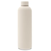 Wasserflasche | 750 ml | Weißer Edelstahl Wasserflasche | 750 ml | Weißer Edelstahl