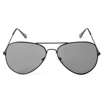 Sluneční brýle Aviator v černé barvě