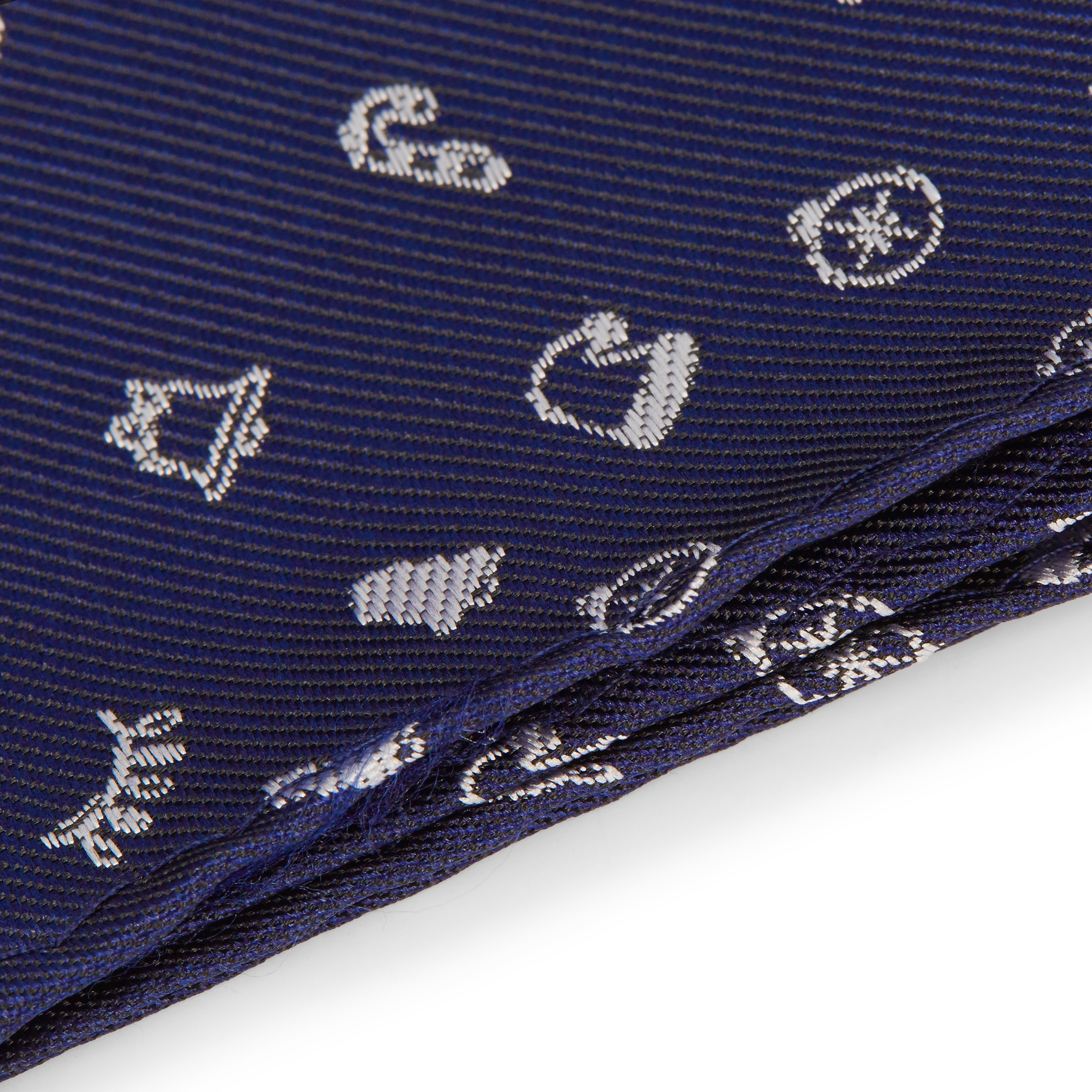 Marineblått Julelommetørkle - 2