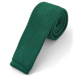 Pine Green Knitted Tie