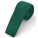 Corbata de punto gris pino Corbata de punto gris pino