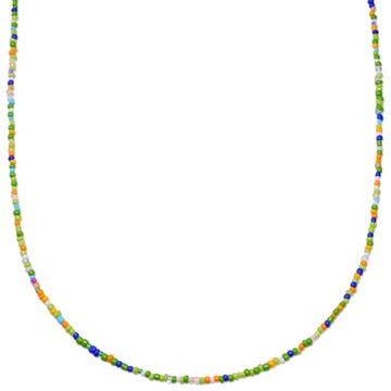 Amalfi | Grüne, mehrreihige Glasperlen-Halskette Amalfi | Grüne, mehrreihige Glasperlen-Halskette