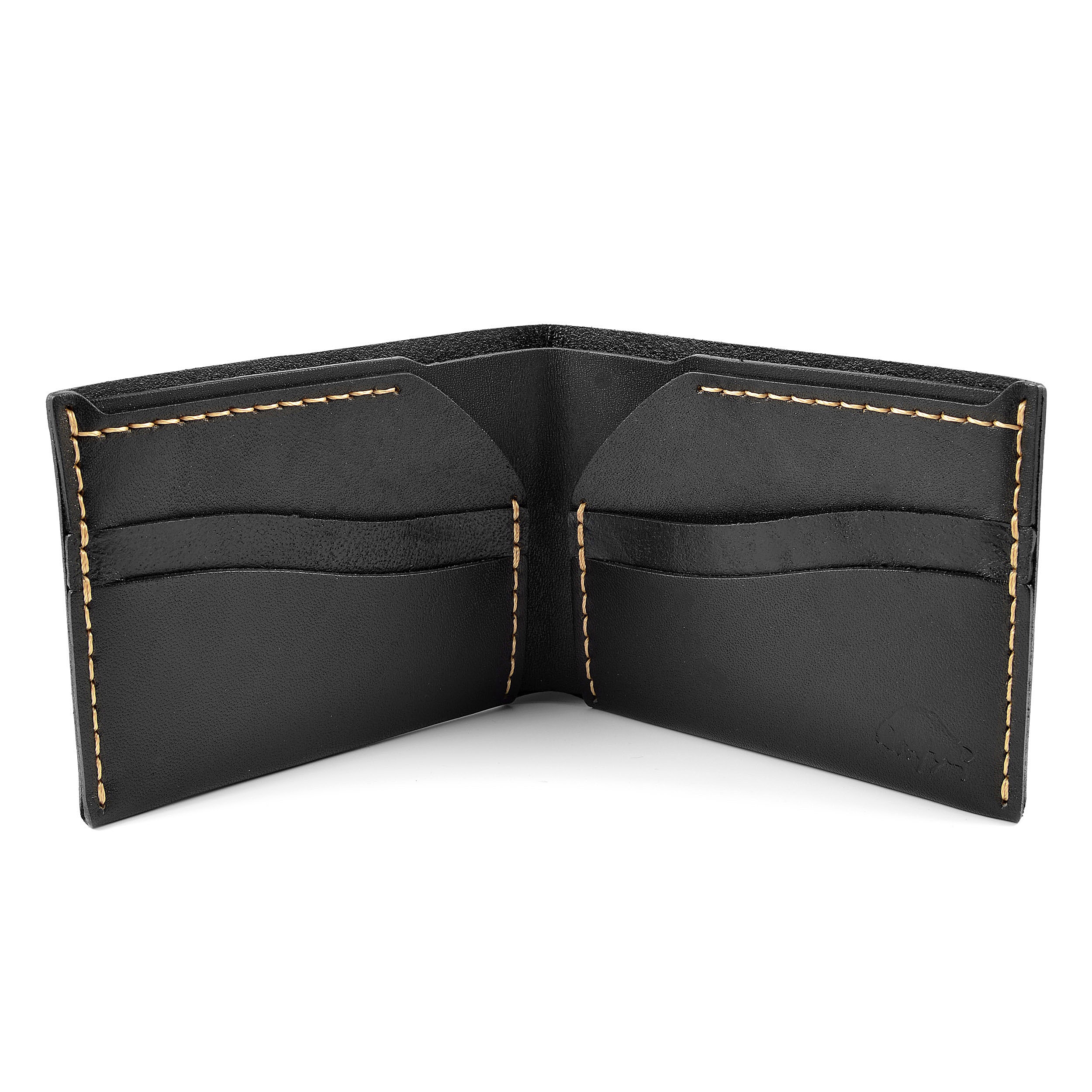 No. 6 Wallet Jet Top Stitch - 2