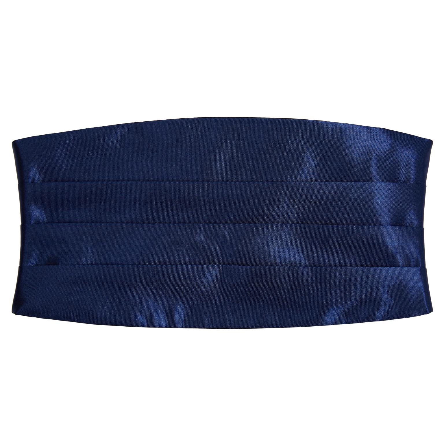 Γυαλιστερό Navy Μπλε Basic Ζωνάρι Γυαλιστερό Navy Μπλε Basic Ζωνάρι