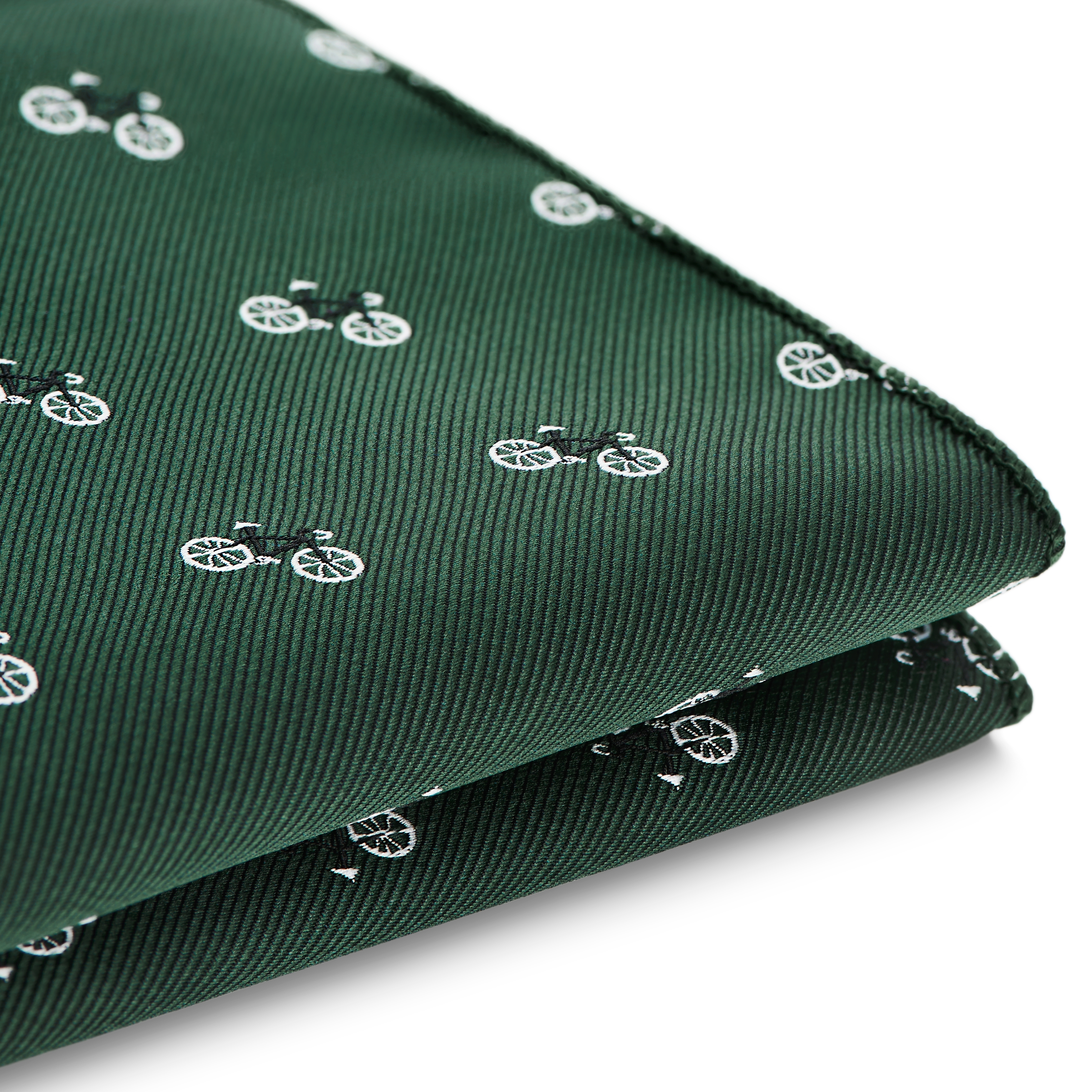 Motos | Groene Pochet met Fietsen - 3