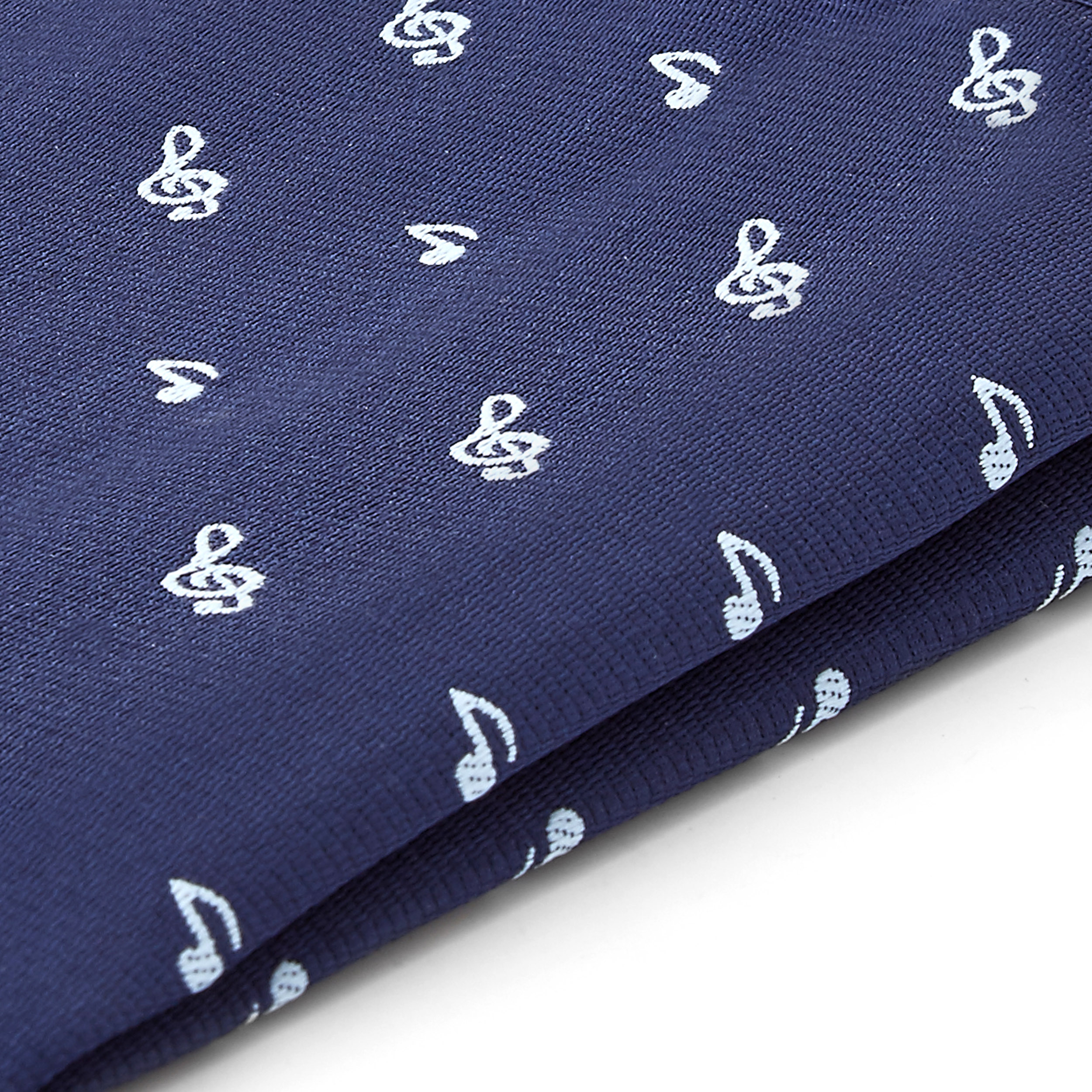 Pochette de costume bleue musicale - 2