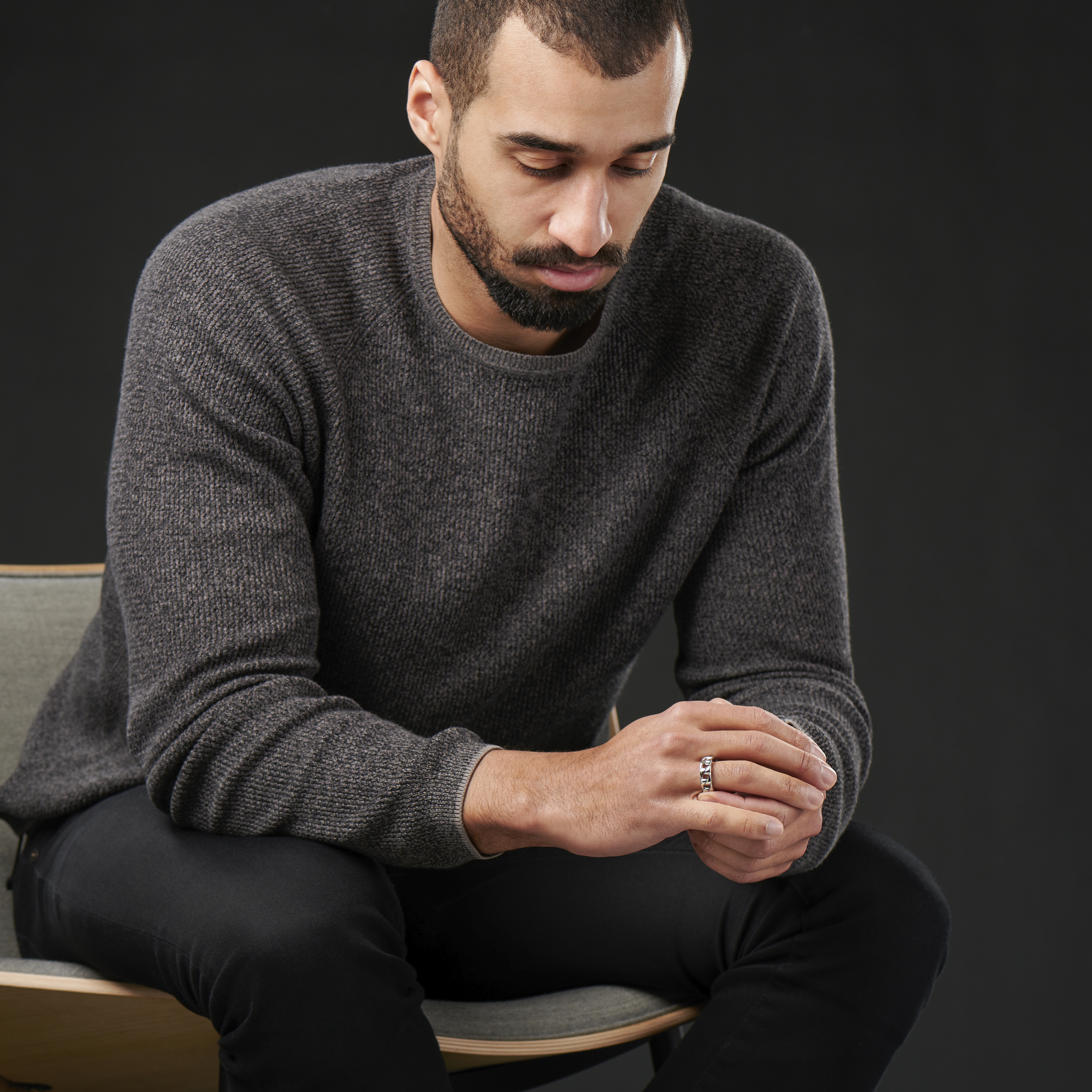 Sentio | Ατσάλινο Δαχτυλίδι Linked - 6