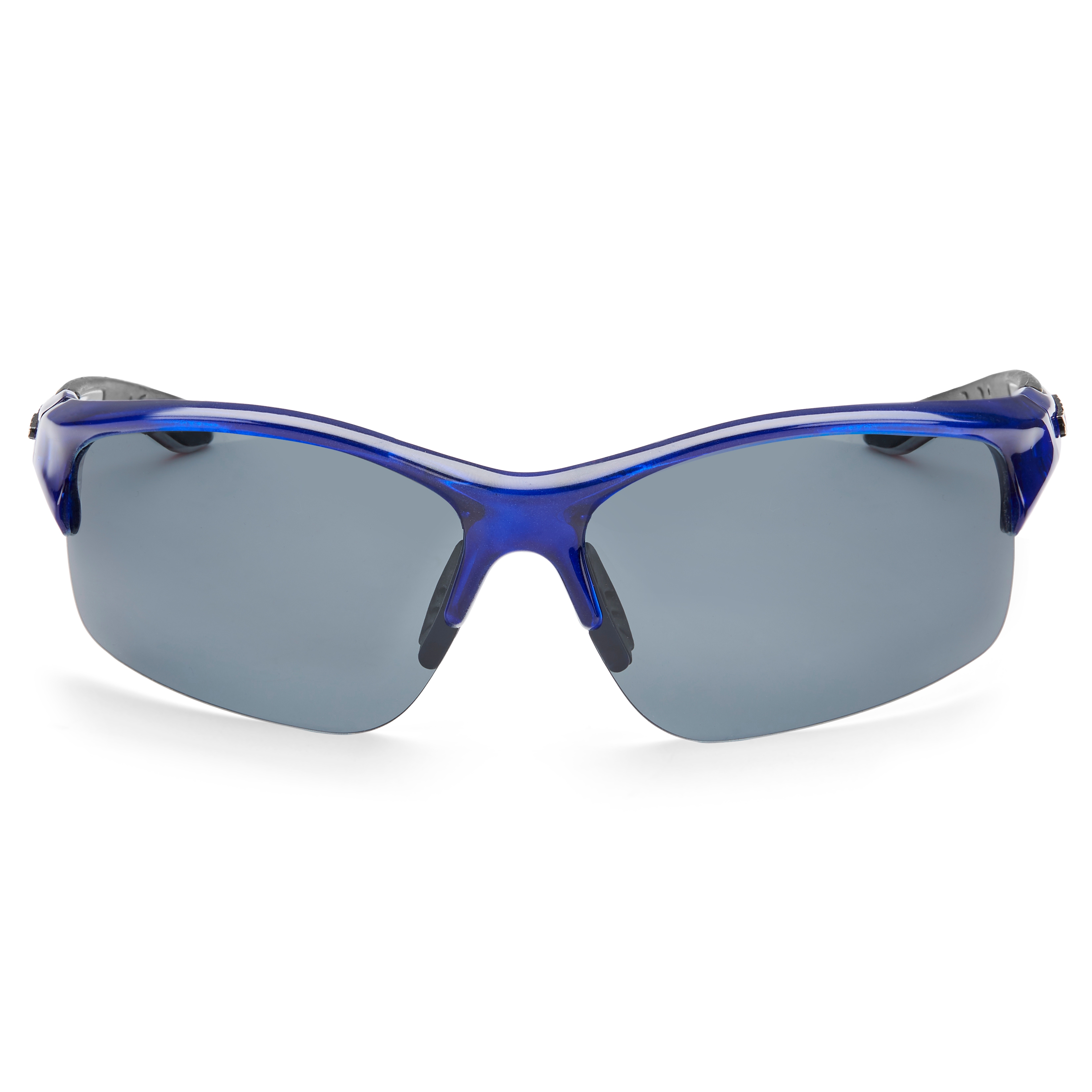 Polariserte Blå og Røykfargede Sportsolbriller - 1