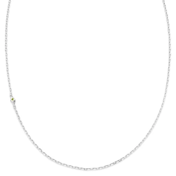Hidden Gem | Dragonfire ketting van 925 sterling zilver met druppelvormig detail Hidden Gem | Dragonfire ketting van 925 sterling zilver met druppelvormig detail