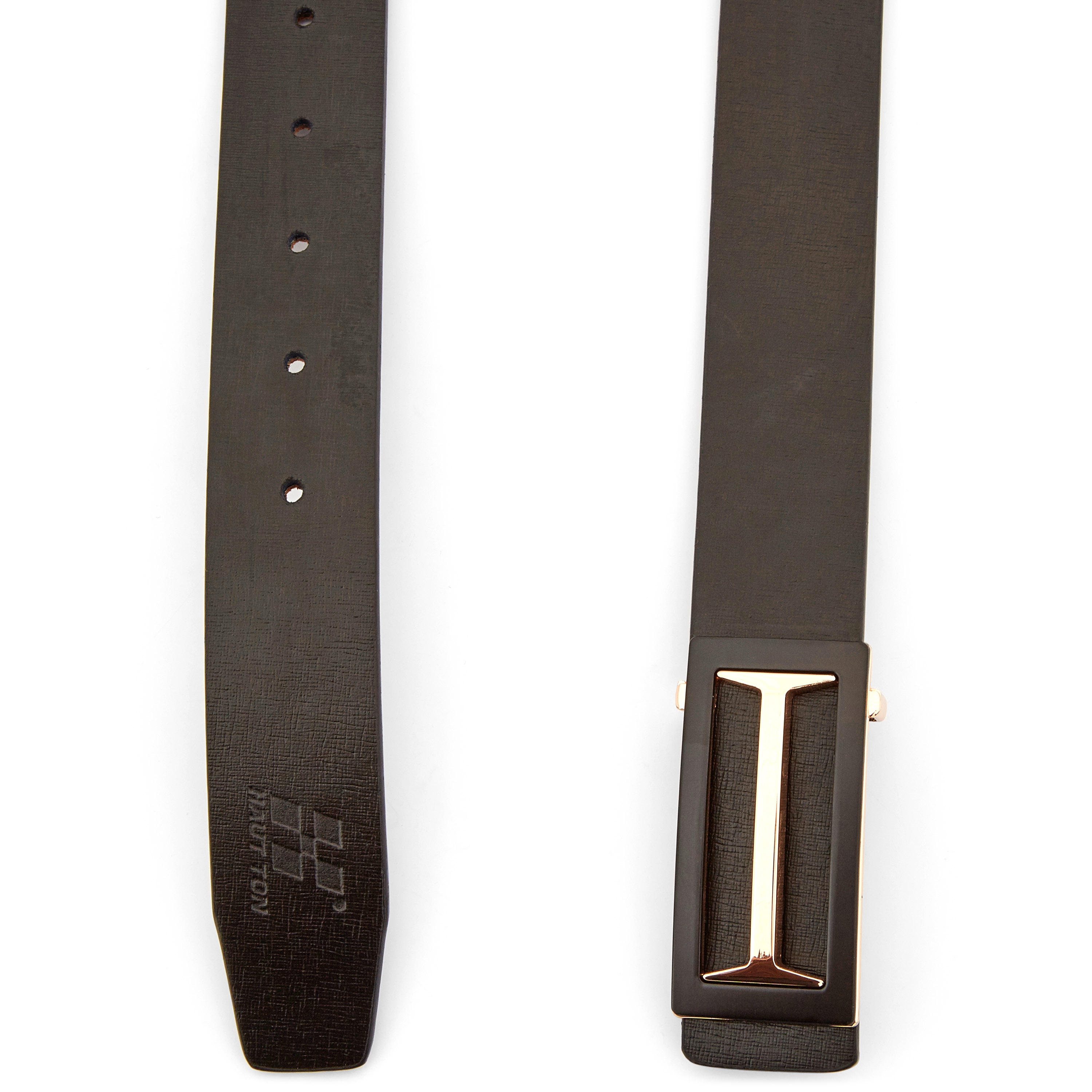 Musta Bahama-nahkavyö - 2