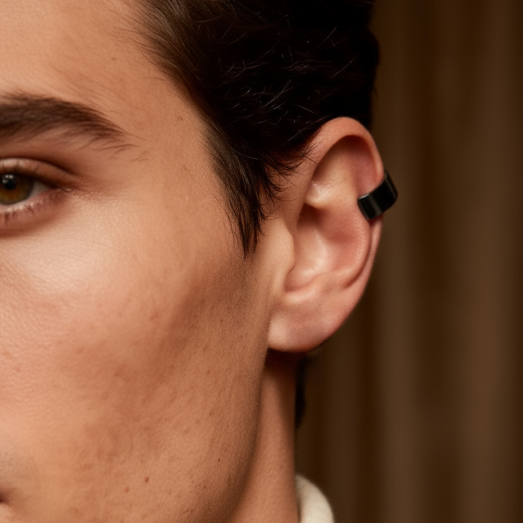 Helix | 10 mm Black Ear Cuff - 3