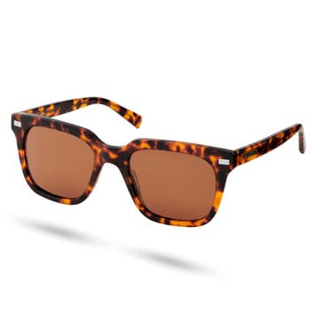 Wolfgang Thea Tortoise Shell & Brown Polarised Sunglasses