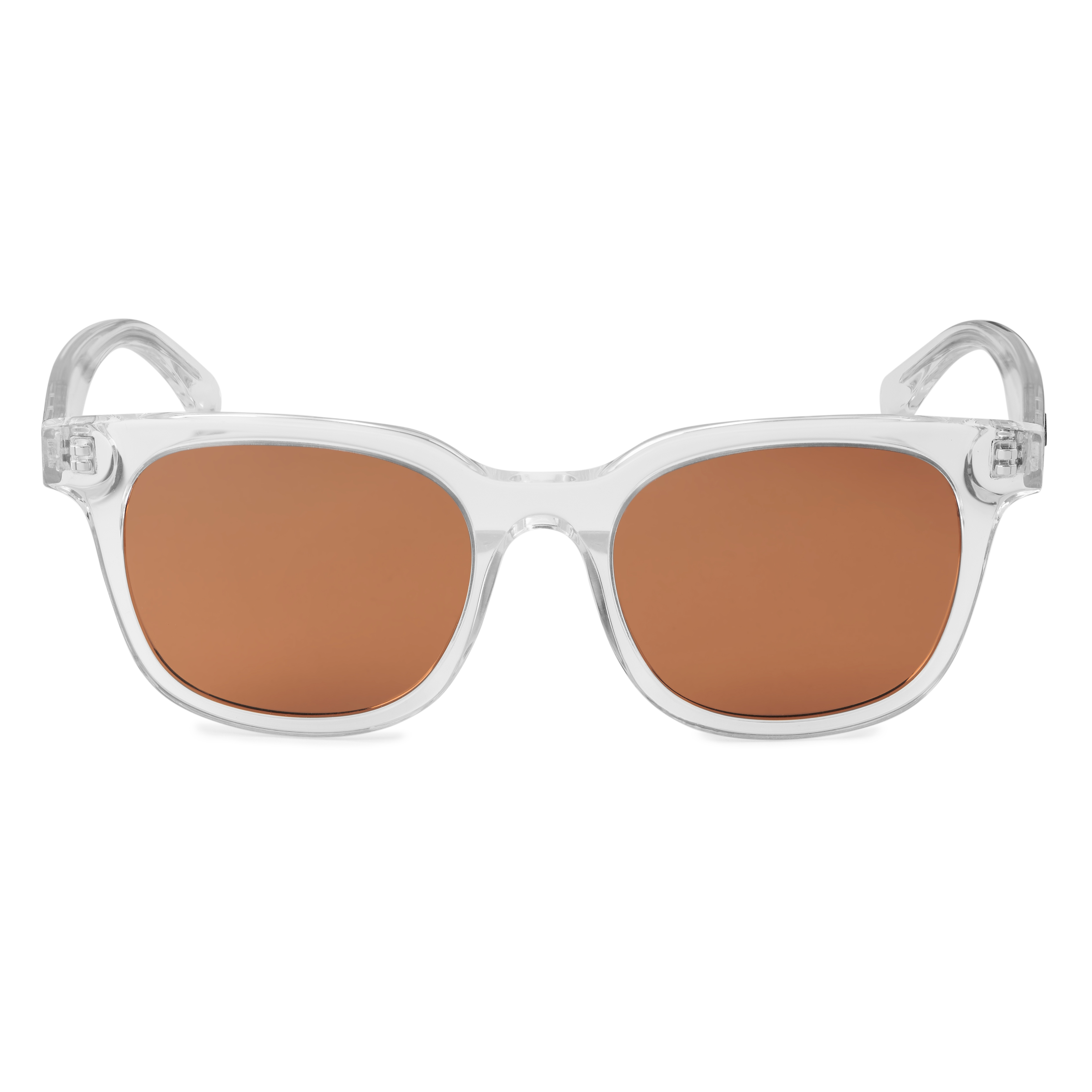 Polarisierte Sonnenbrille Transparent & Braun Wilder Thea - 1