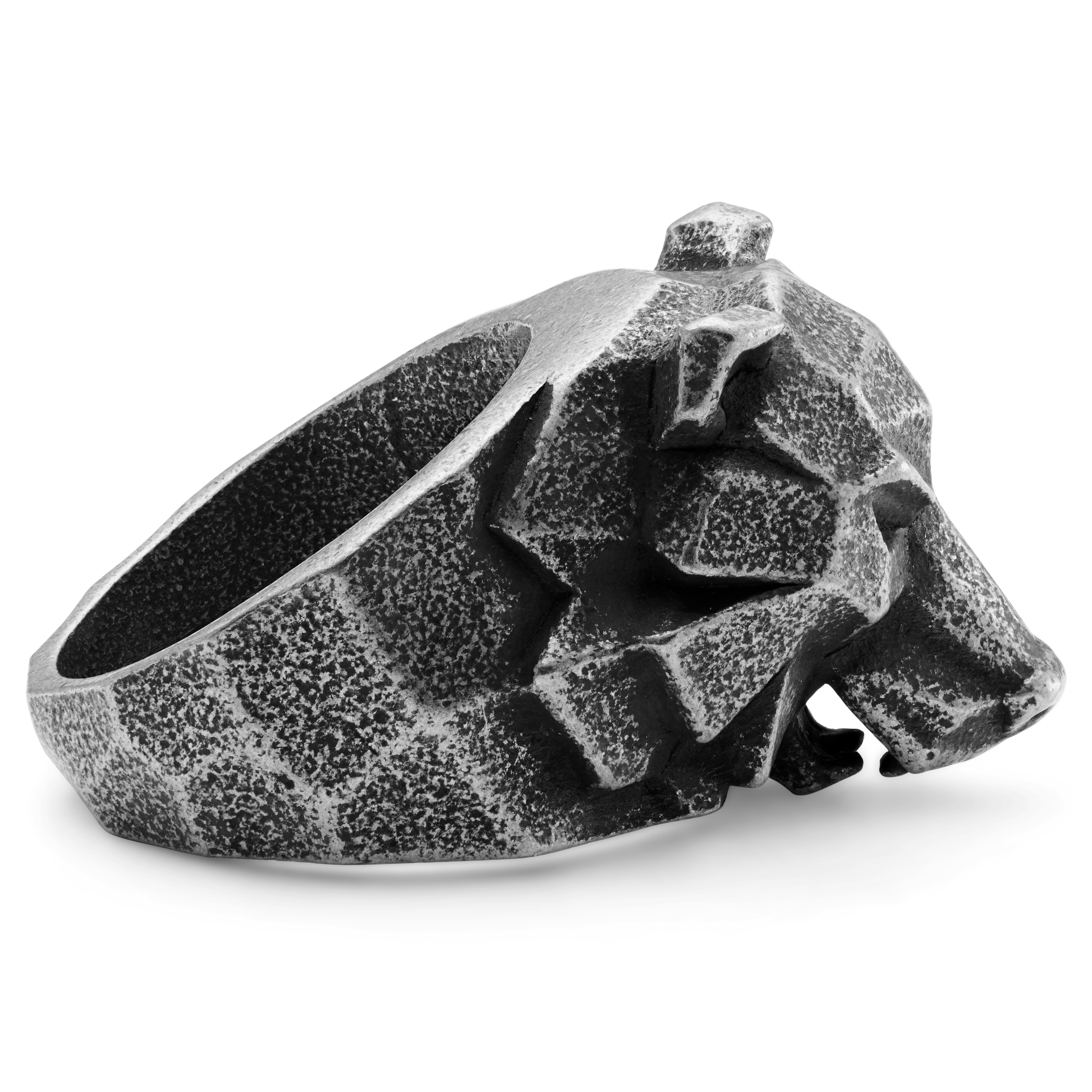 Mack Grauer Bären Ring - 5