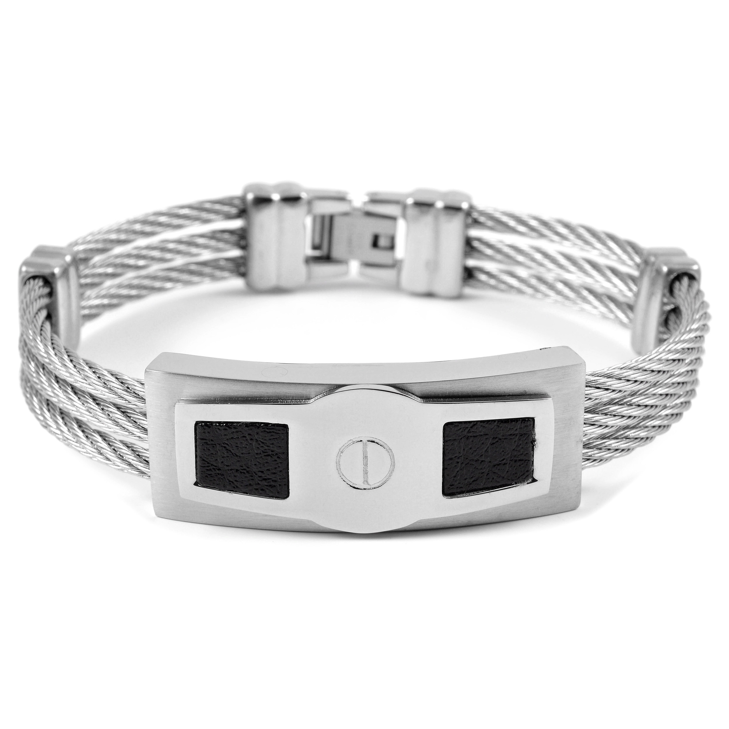 Triple Wire Stålarmband - 1