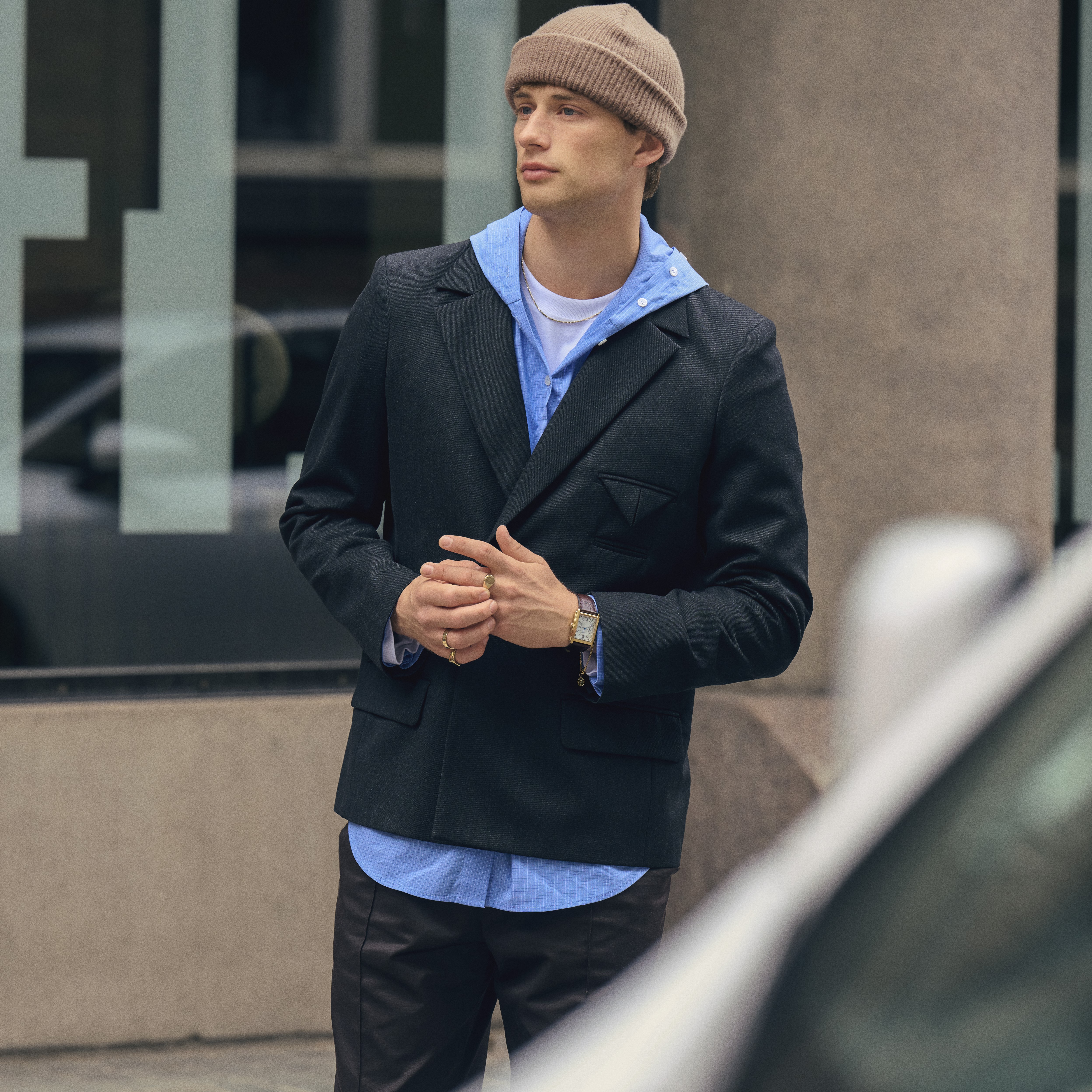 Nordic | Brūna adīta zvejnieka cepure - 3