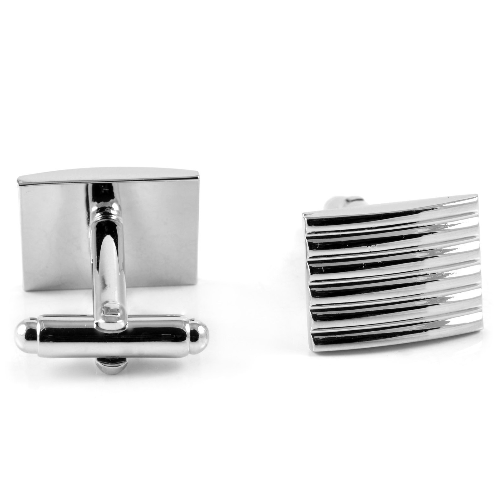 Taisnstūrveida rievojuma aproču pogas - 3