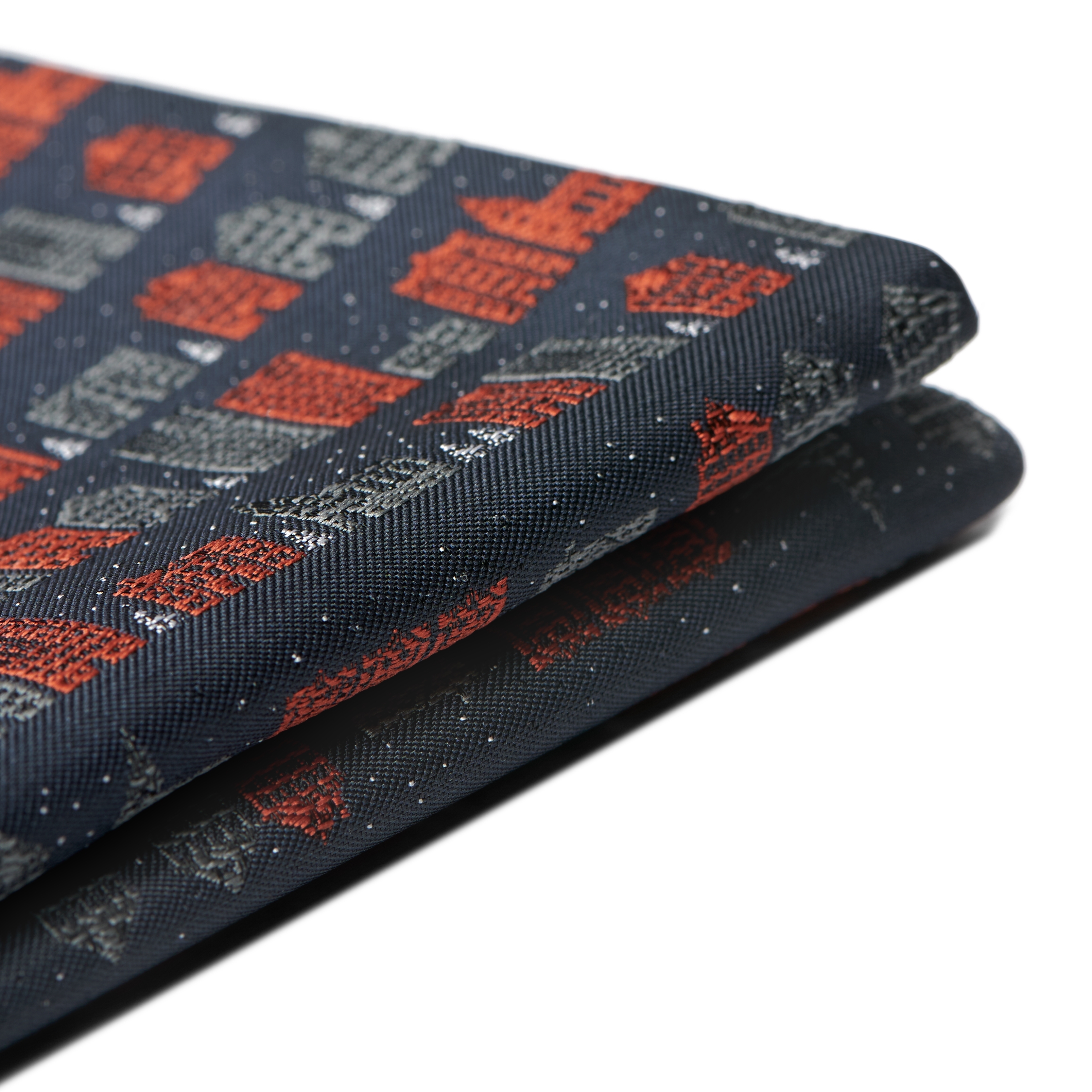 Mørkegrå Winter Wonderland Lommeklud - 3