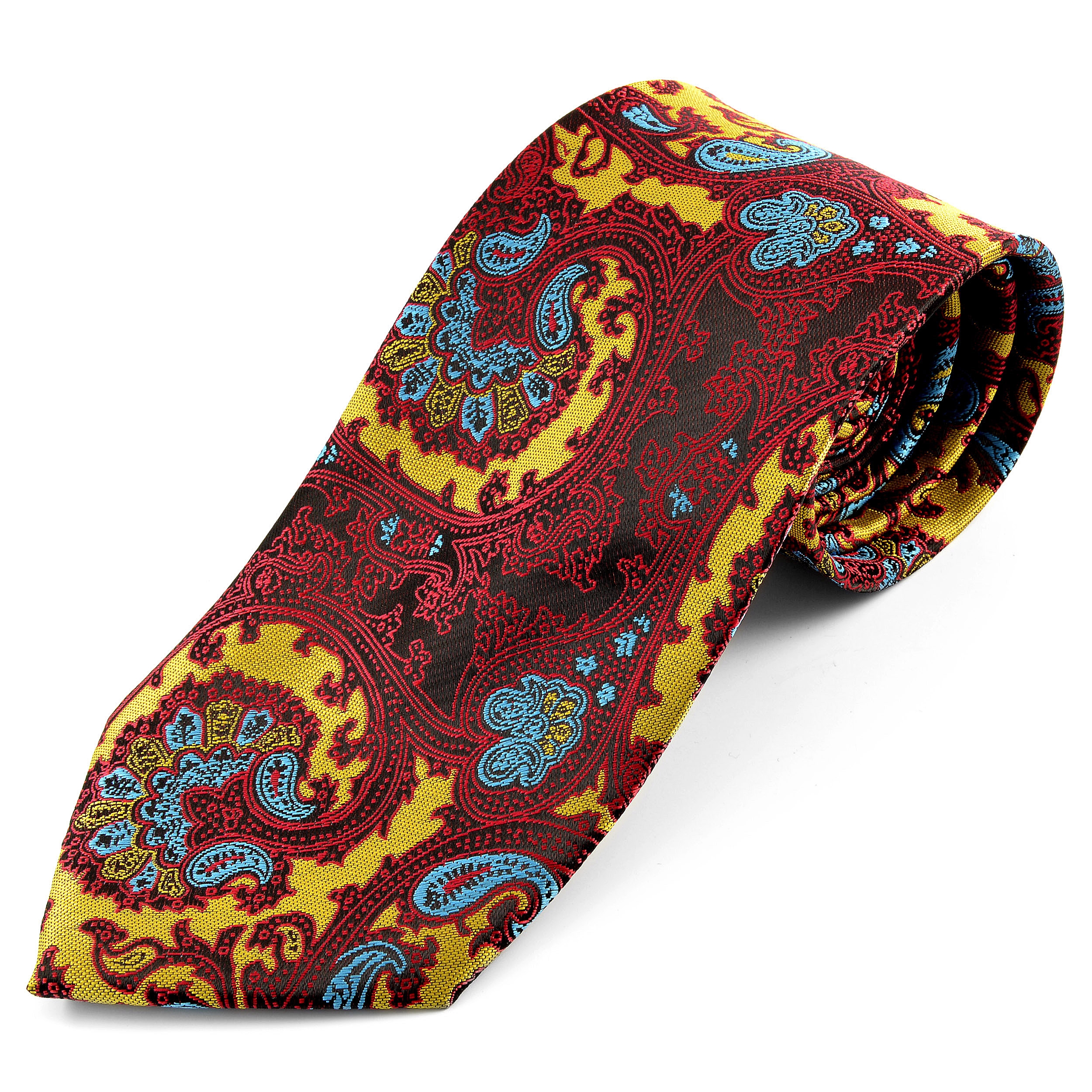 Viininpuna/Kuviollinen Silkkisolmio - 1