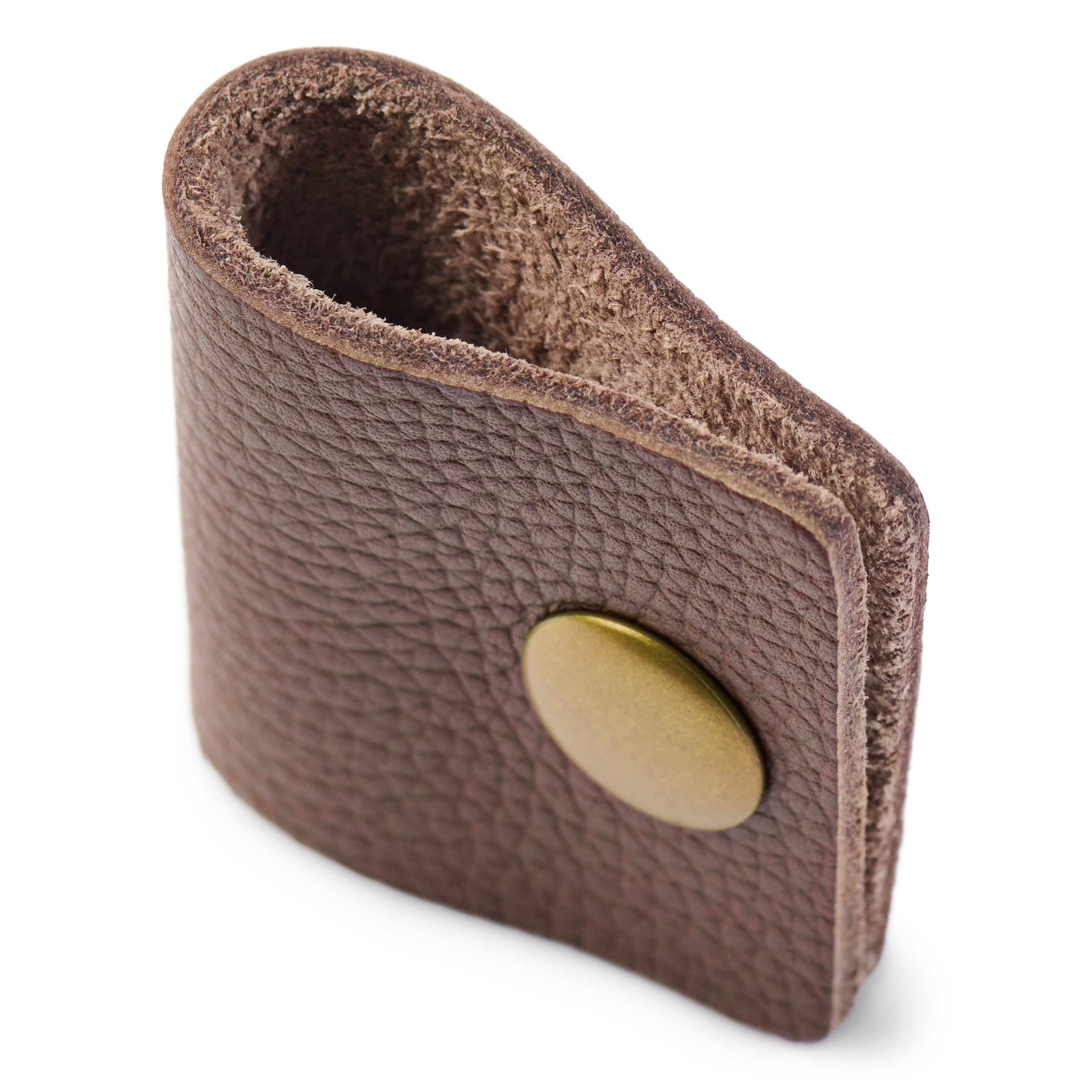 Cable Organiser | Dark Brown Leather | Small - 3