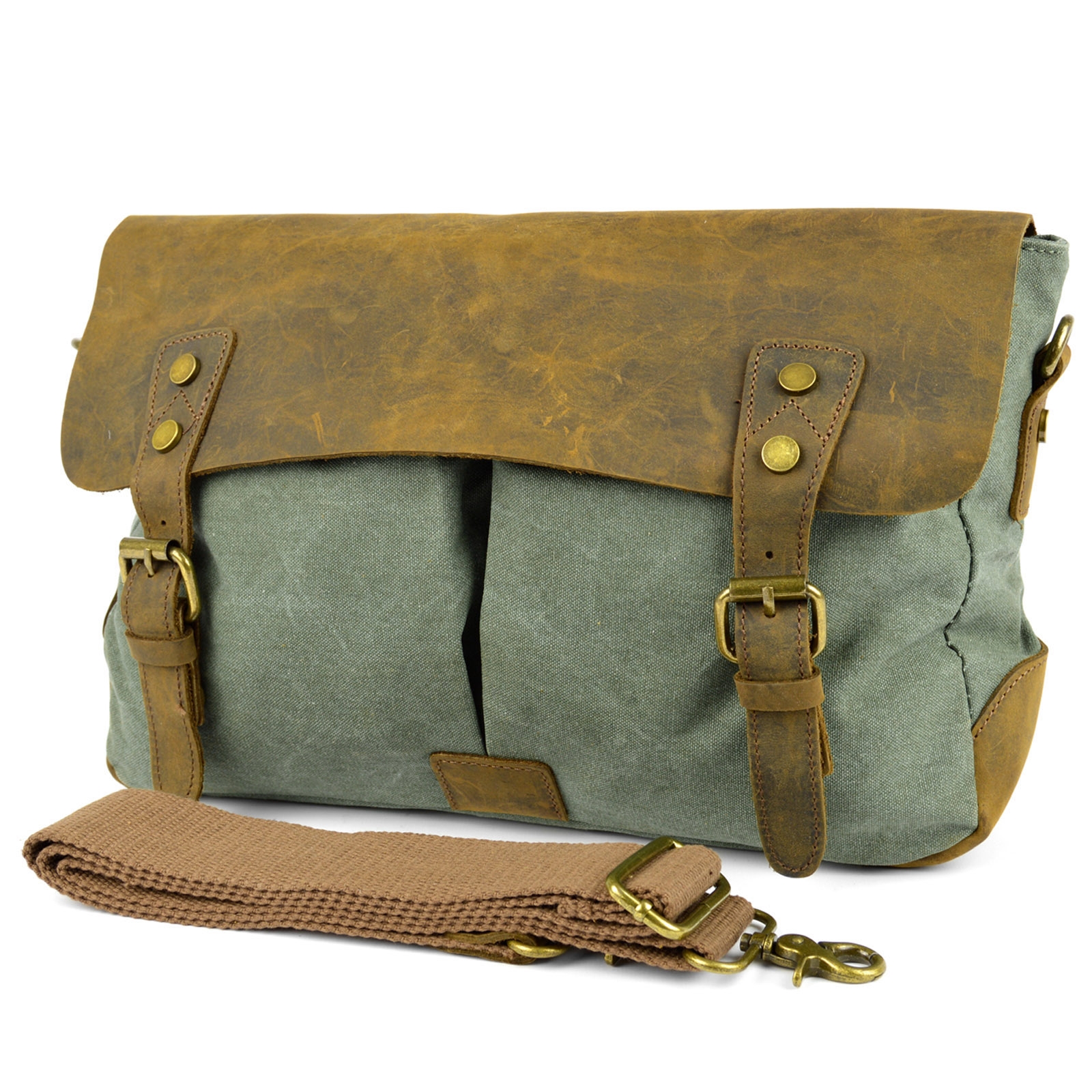 Sakura Turkoosi Messenger Laukku - 4