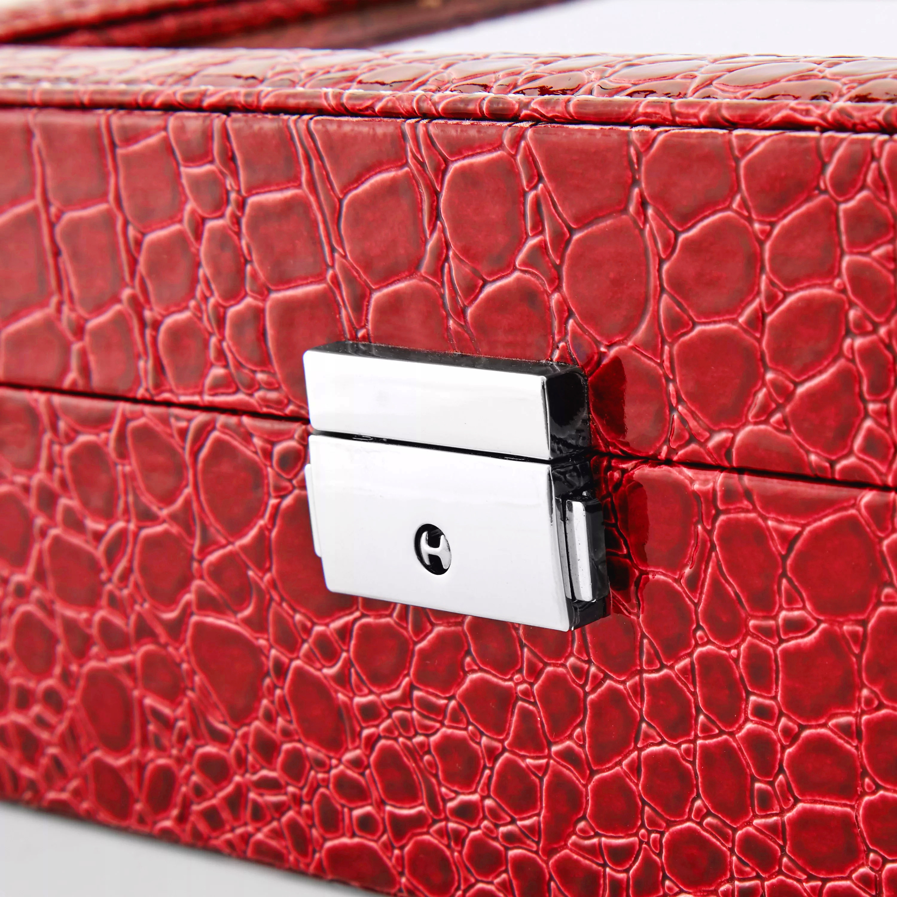 Alligatorimitation Klockskrin - 12 Klockor - 4