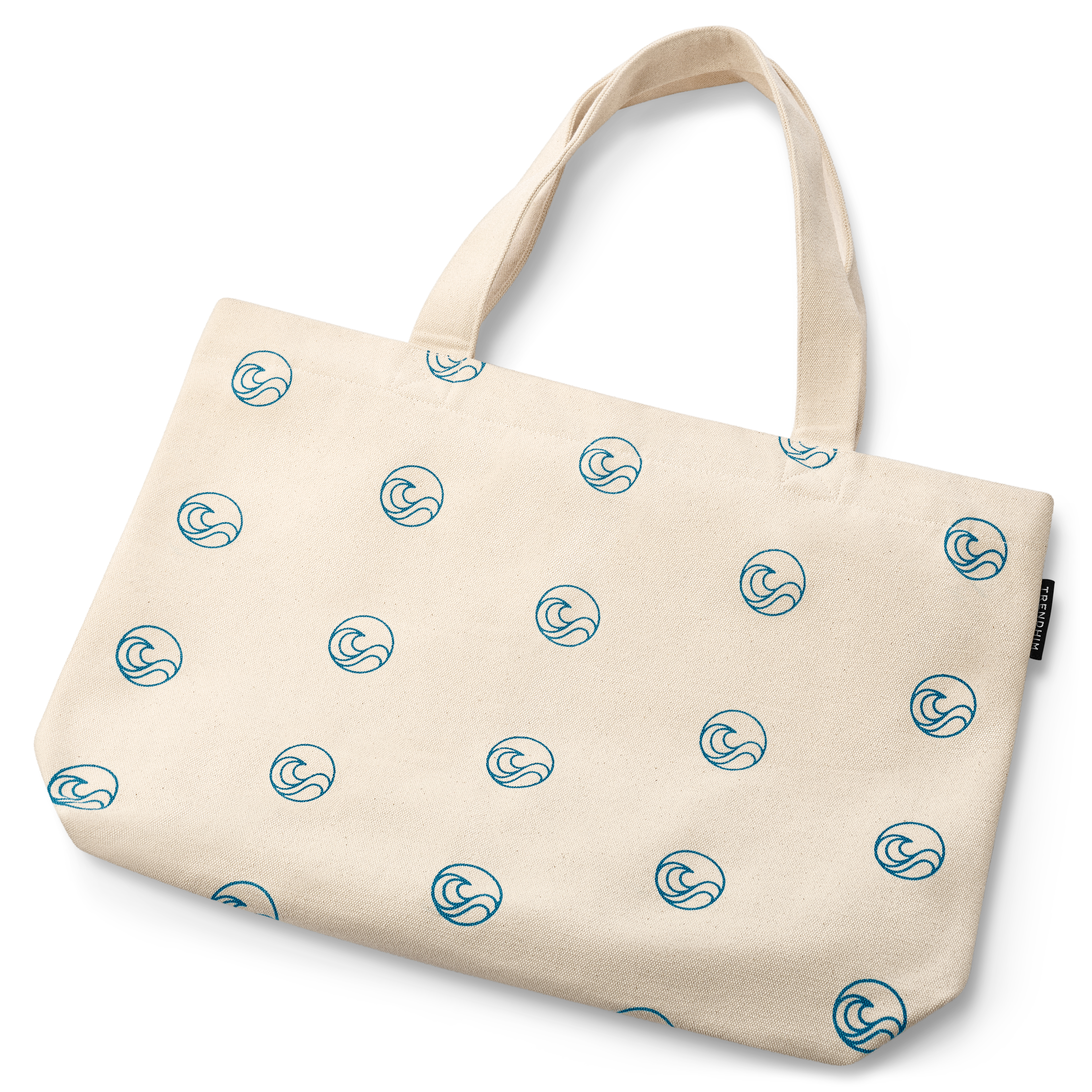 Ubleget Bomuld Tote Bag - 9