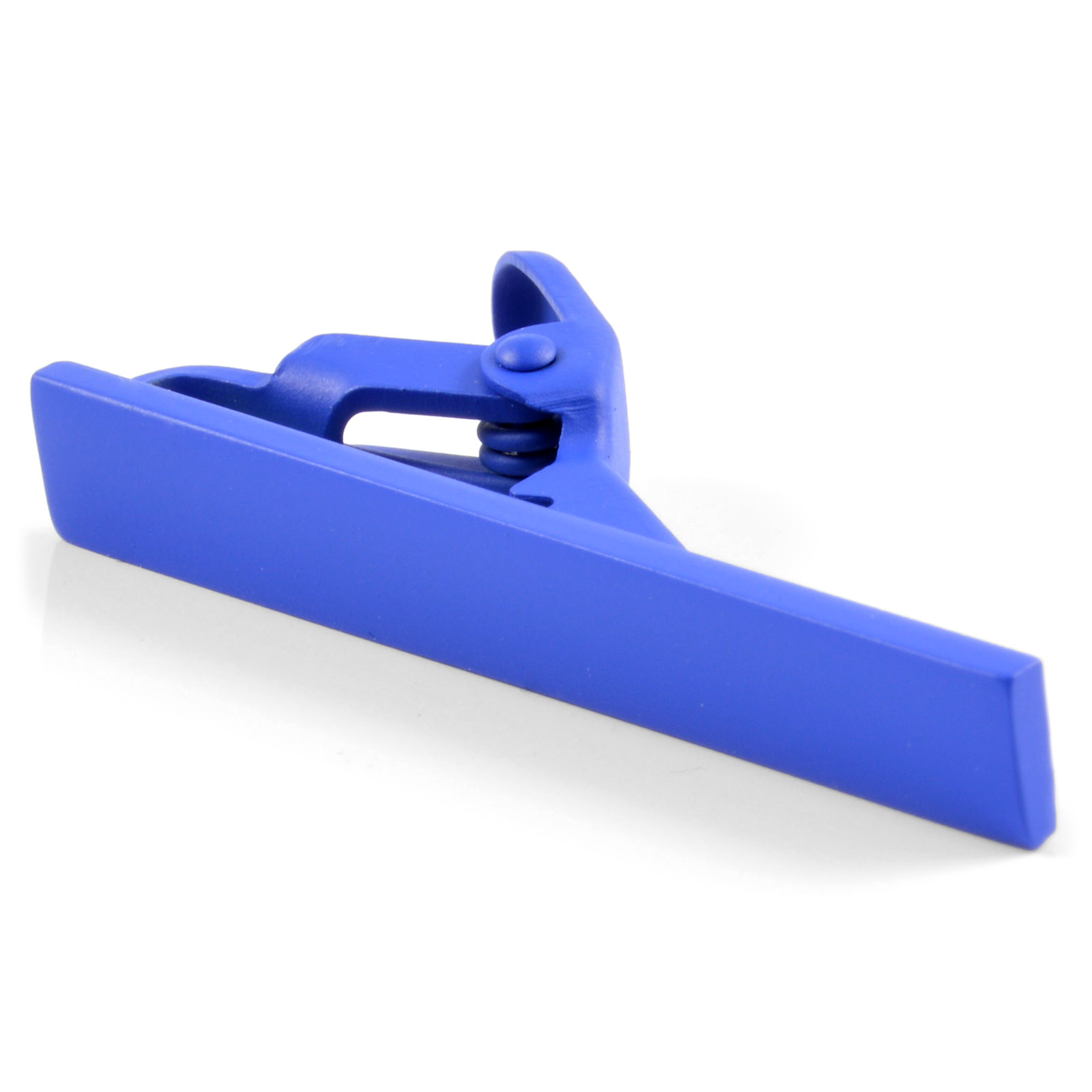 Short Blue Tie Clip - 2