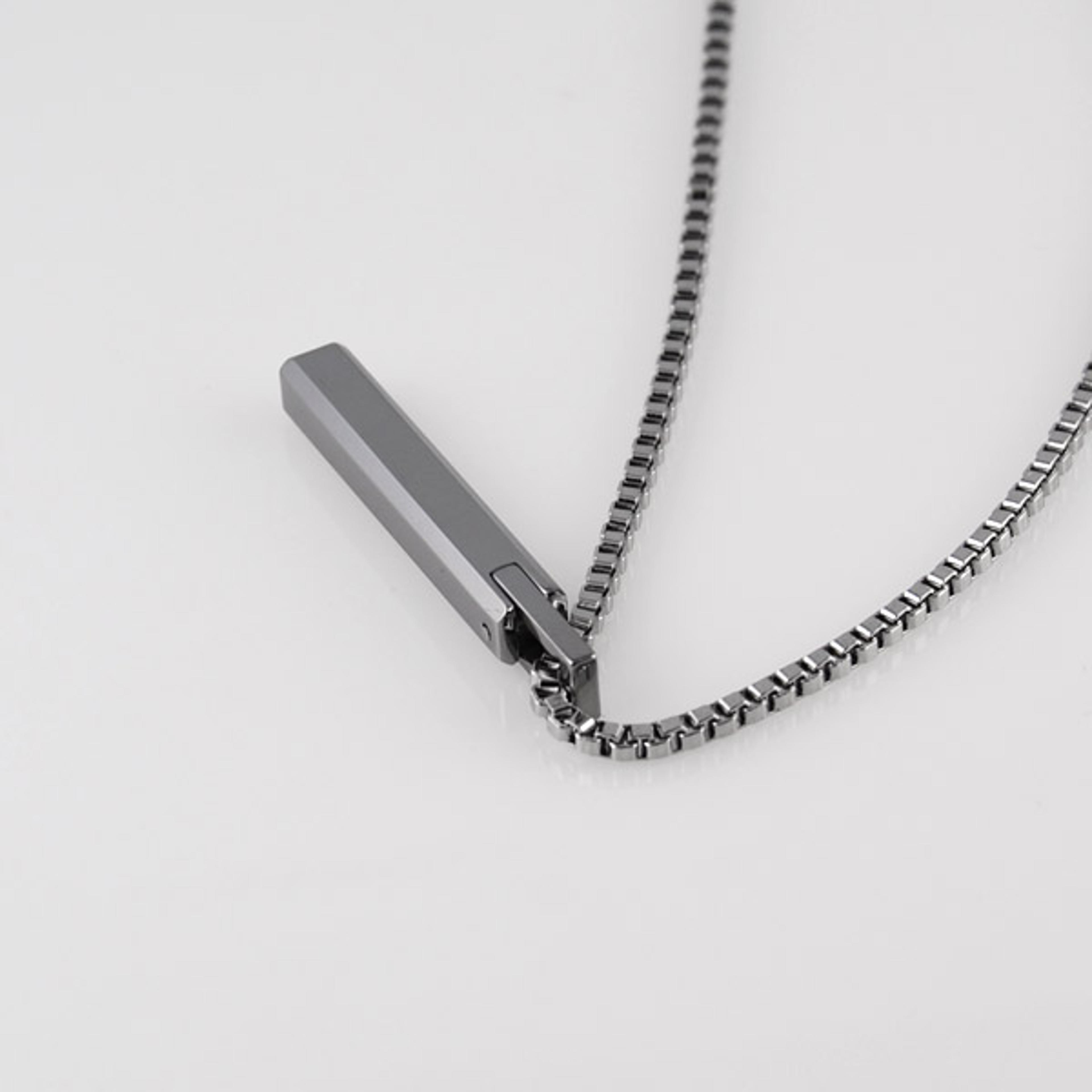 Stilren Tungsten Halskæde - 4