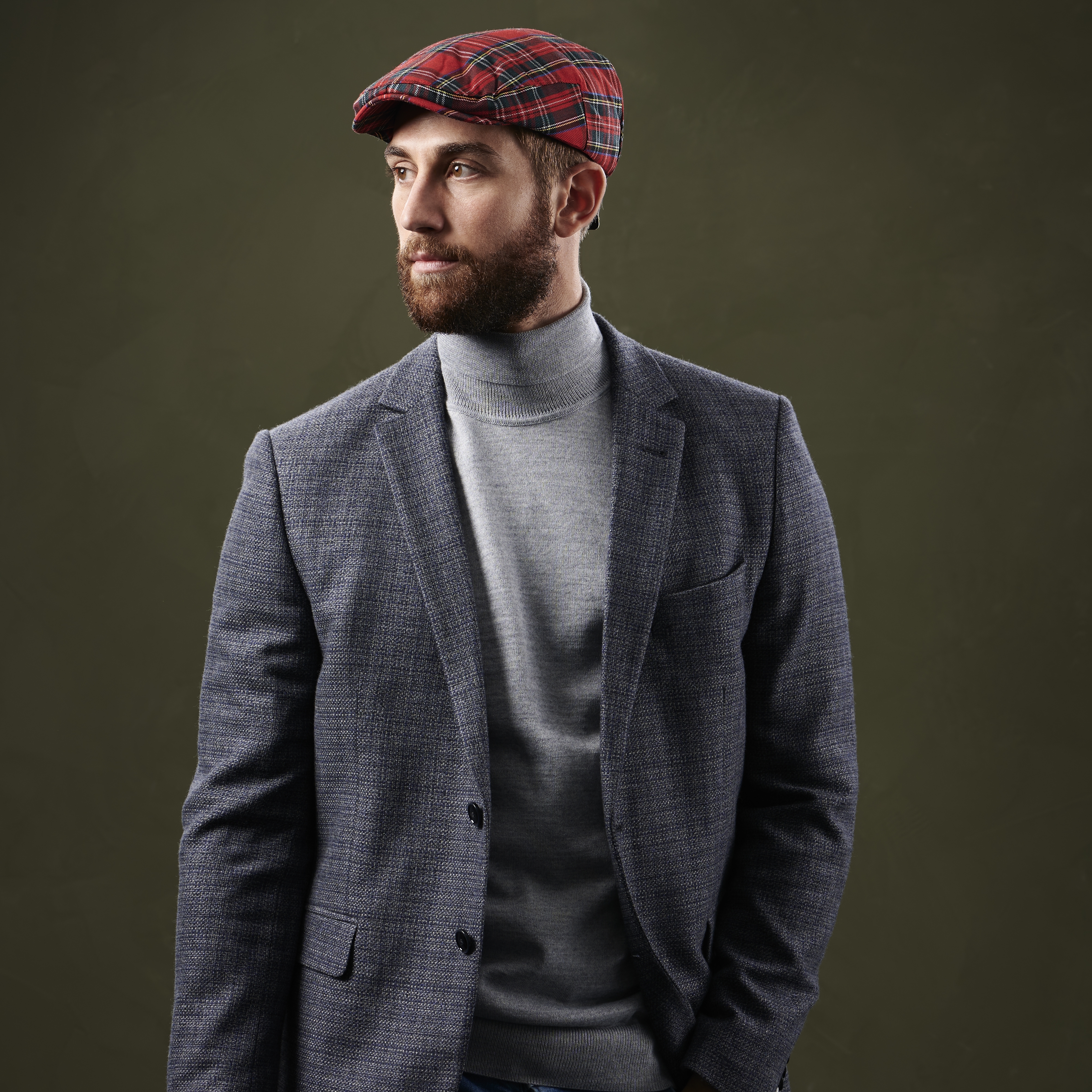 Tartan Flat Cap - 6