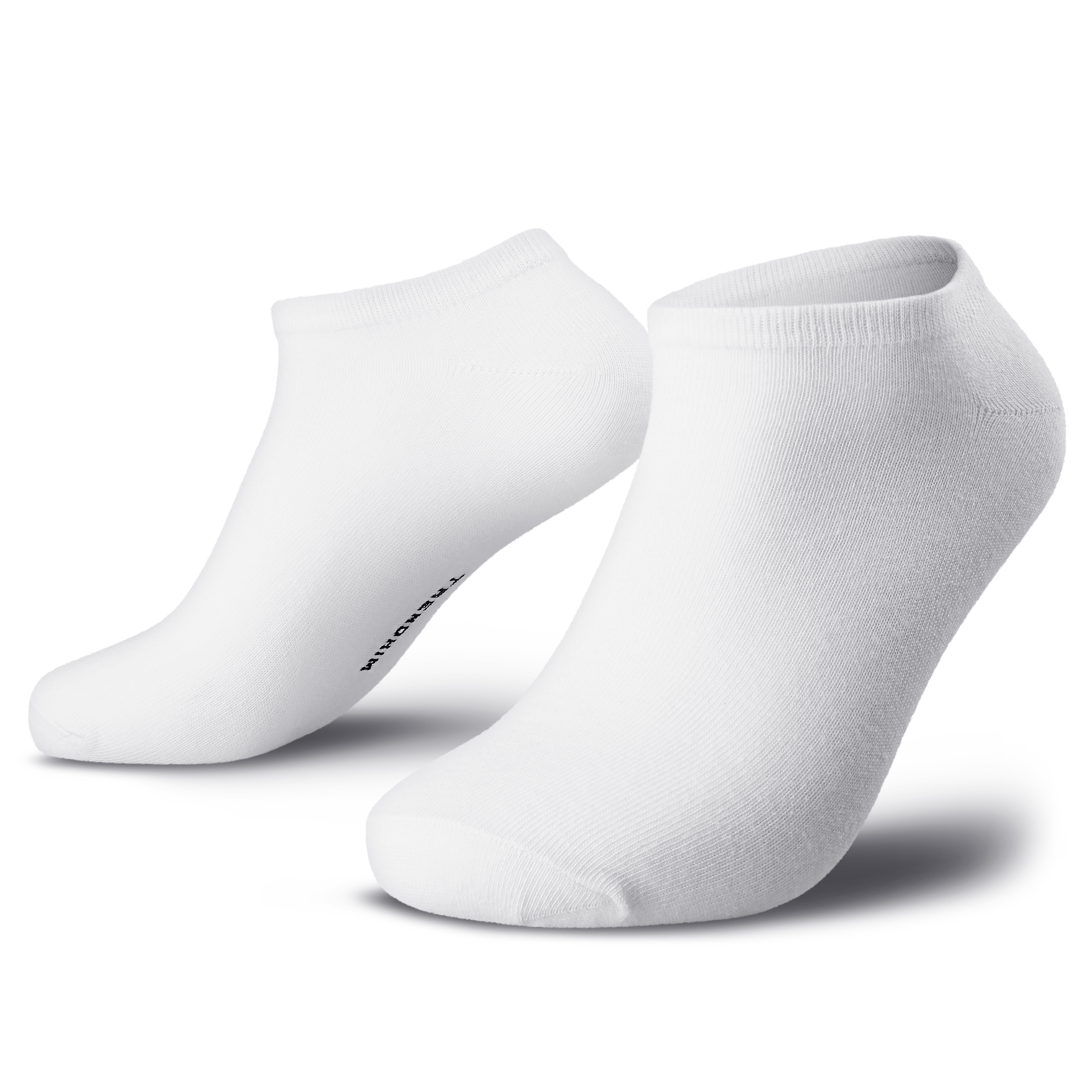 TrueFeel | 3-Pack White Cotton Ankle Socks - 2