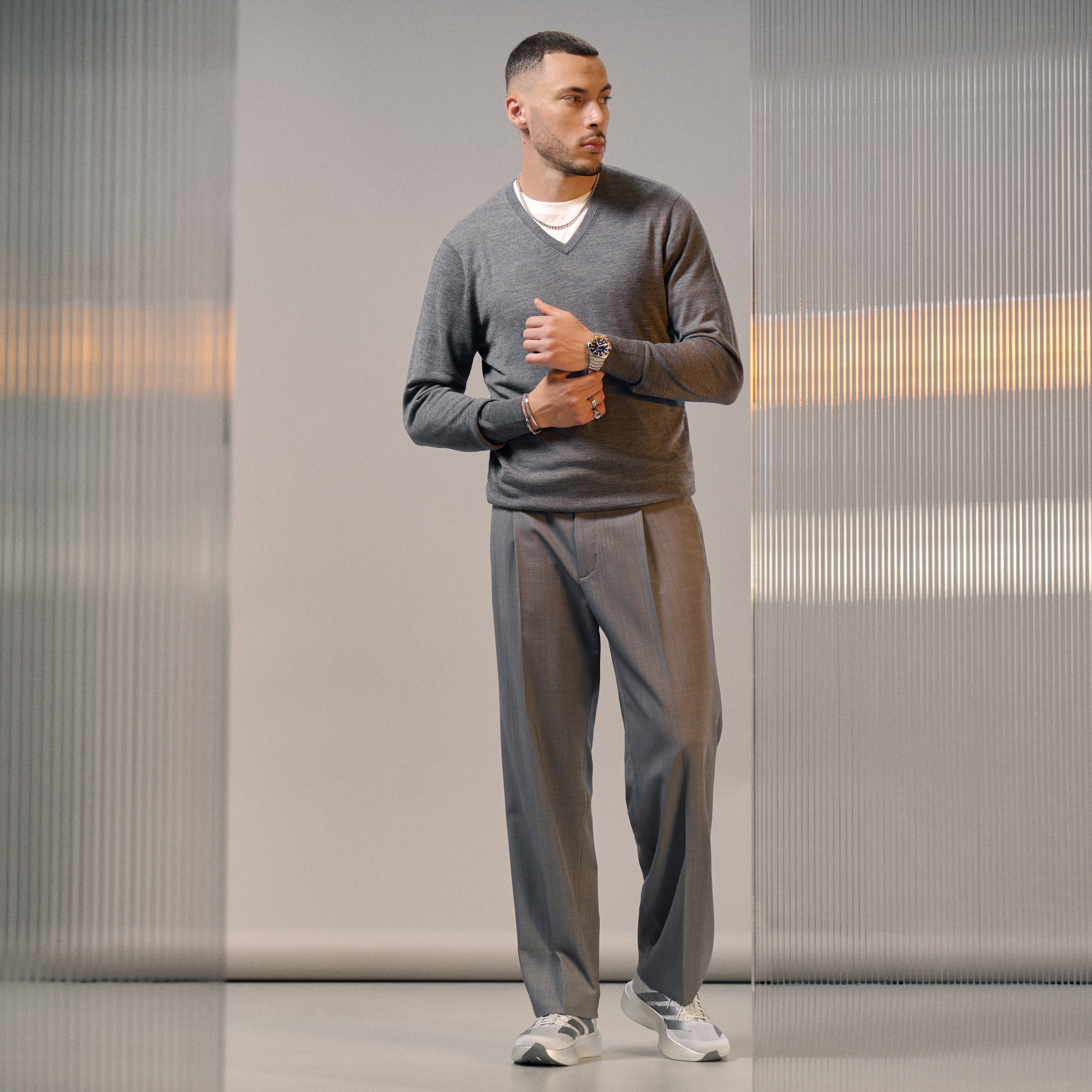 Métier II | Orangene GMT-Uhr aus Edelstahl - 3