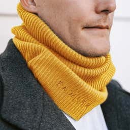 Frisco Yellow Urban Tube Scarf  - 3 - hover best_model_shot gallery