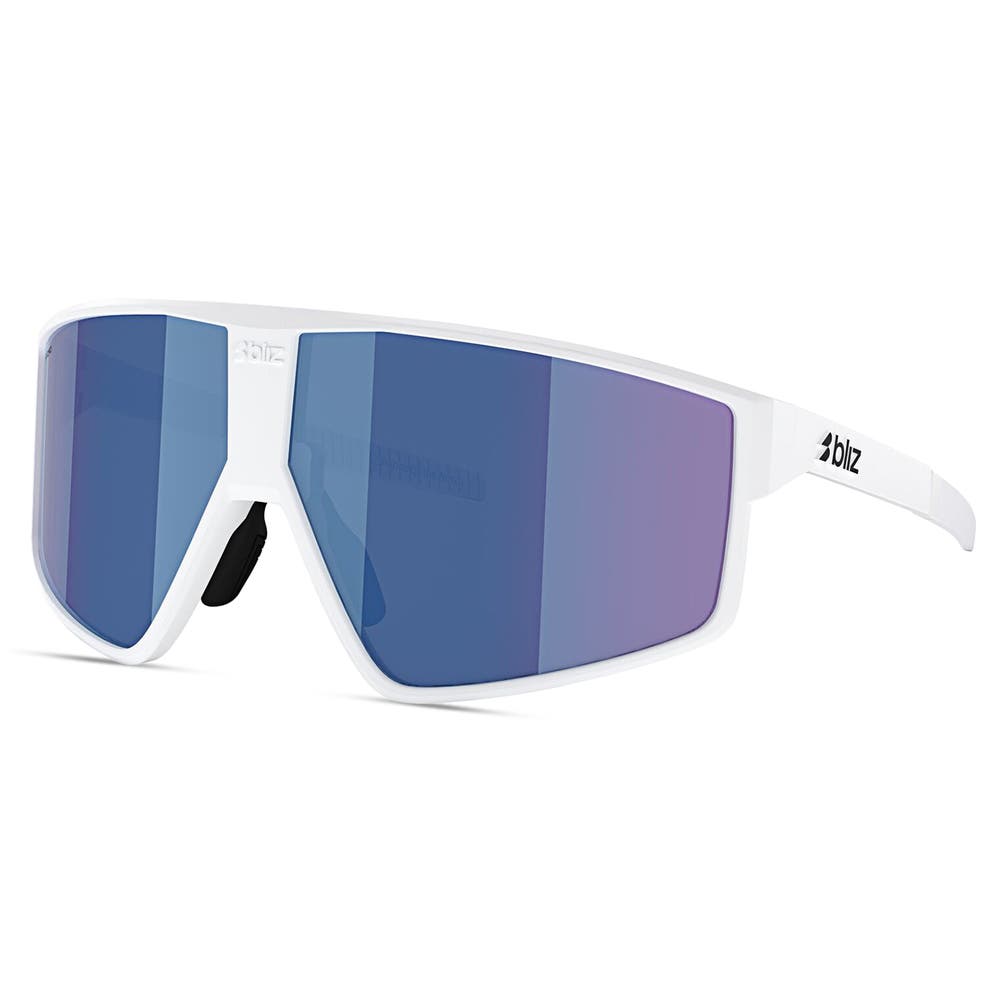 hover: White & Blue Wrap-Around Sunglasses | Bliz 0ZB7016 hover: White & Blue Wrap-Around Sunglasses | Bliz 0ZB7016