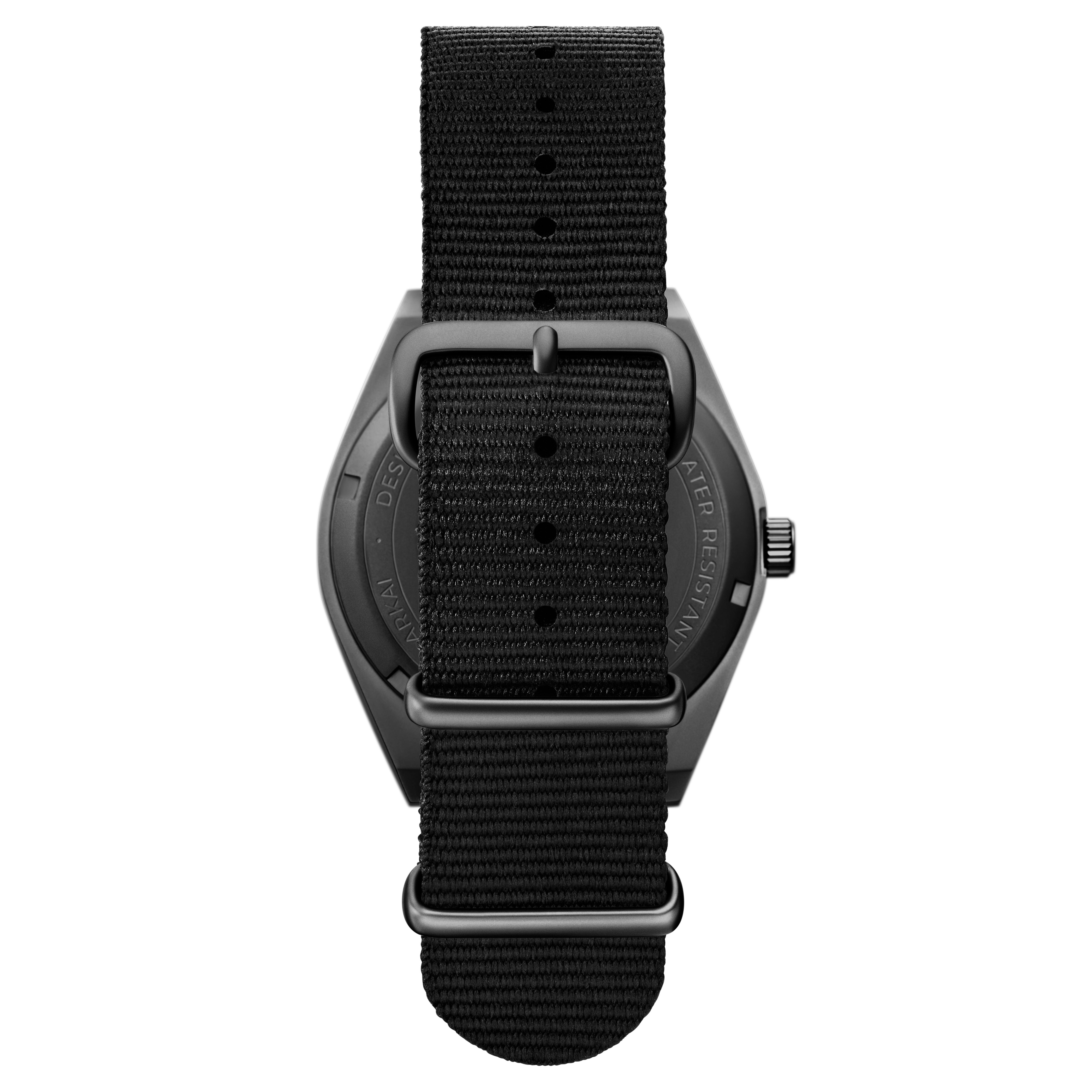 Haka | Orologio color nero semplice - 5