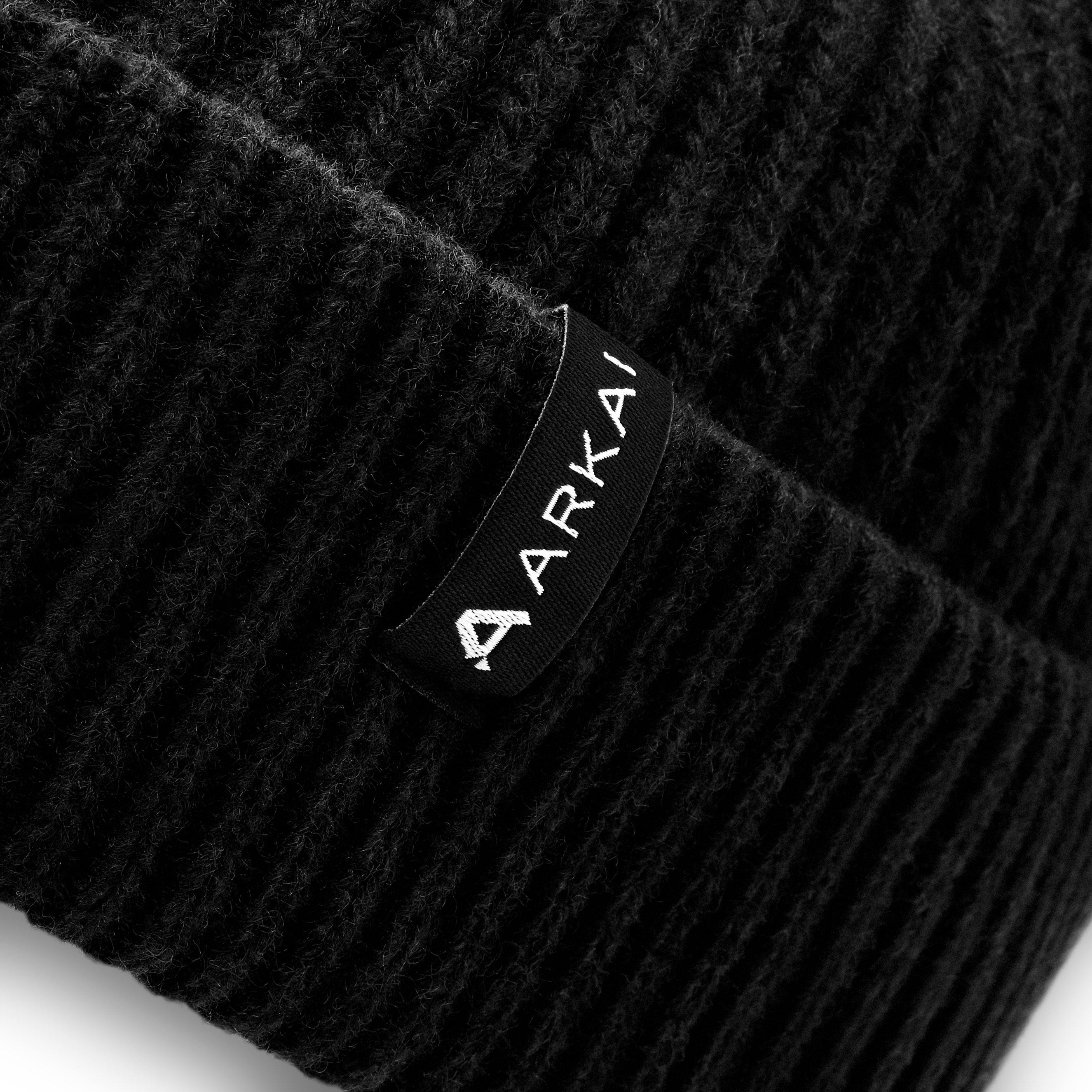 Nordic | Rybárska čiapka z vlnenej zmesi v čiernej farbe - 4