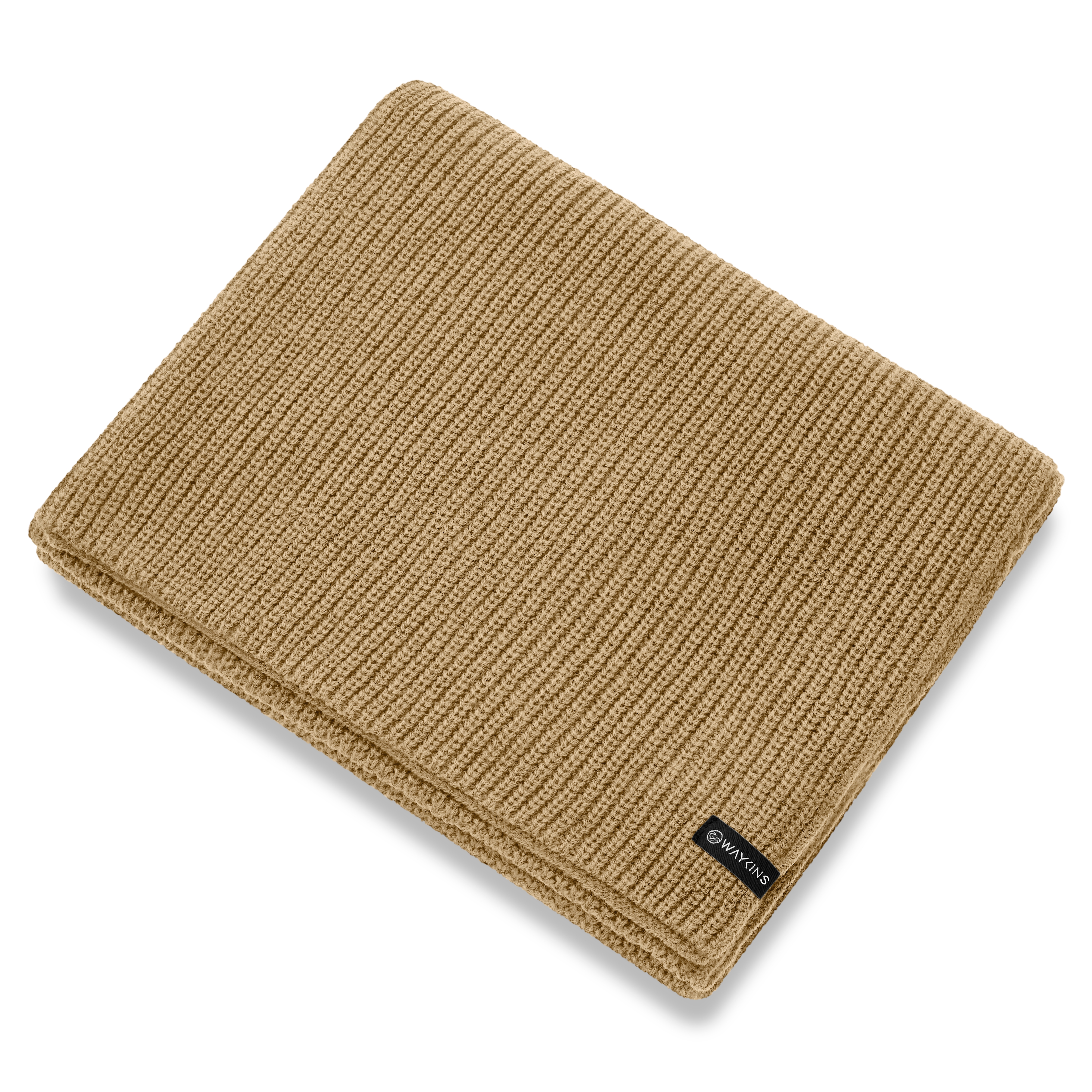 Baltic | Sand Rib Knitted Acrylic Scarf - 3